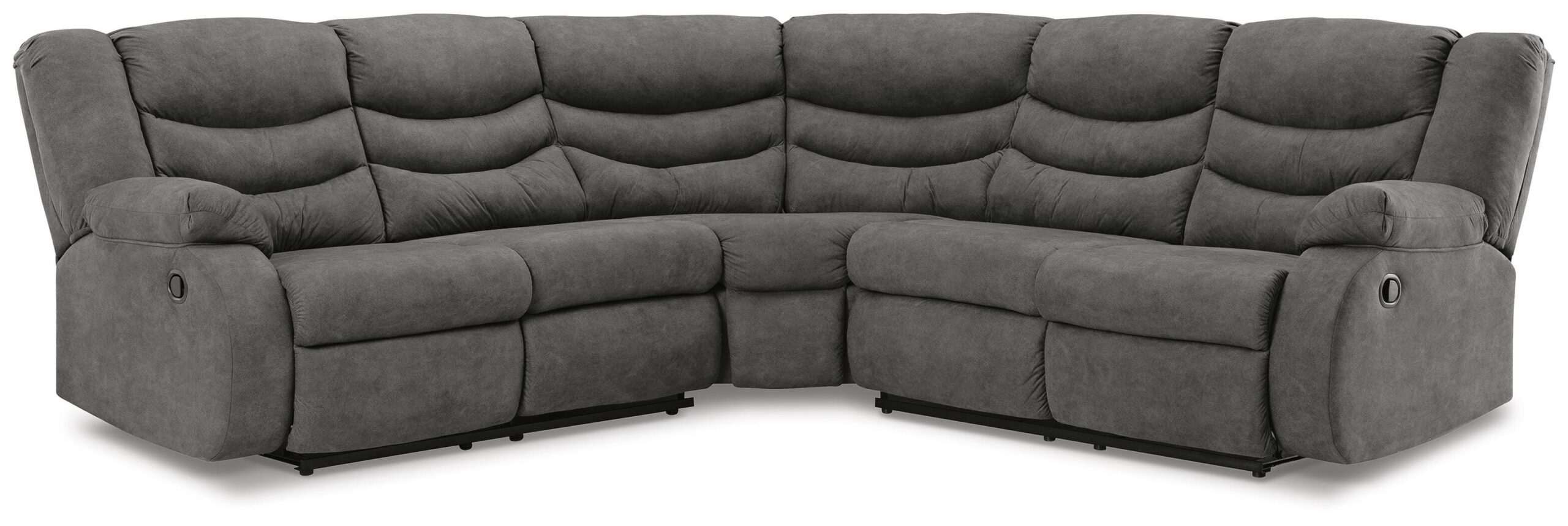 8430a2d59b90015c4eb492ccac5a991c Partymate 2-Piece Reclining Sectional - Image 1