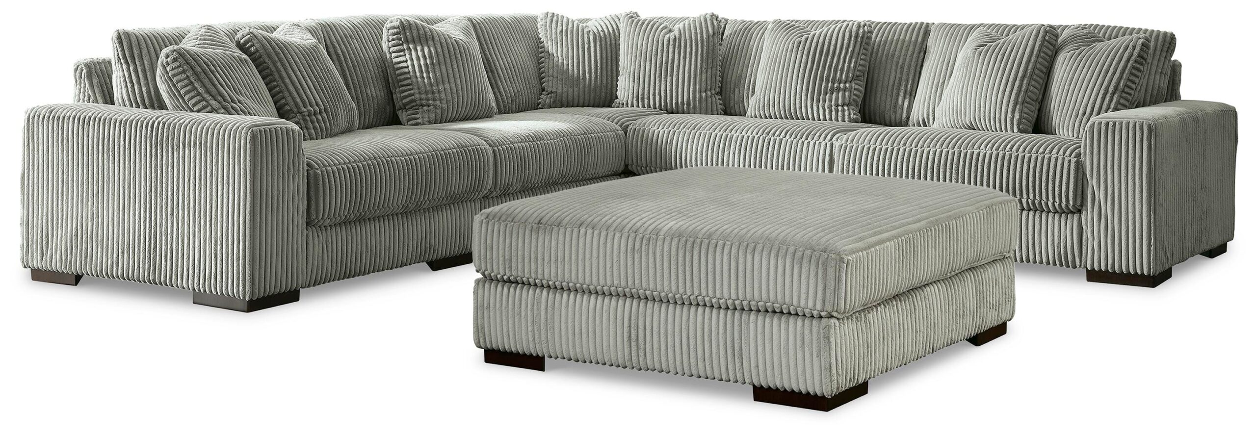 8790280c4de32138dfe6351e49d103e5 Lindyn 5-Piece Sectional and Ottoman - Image 1