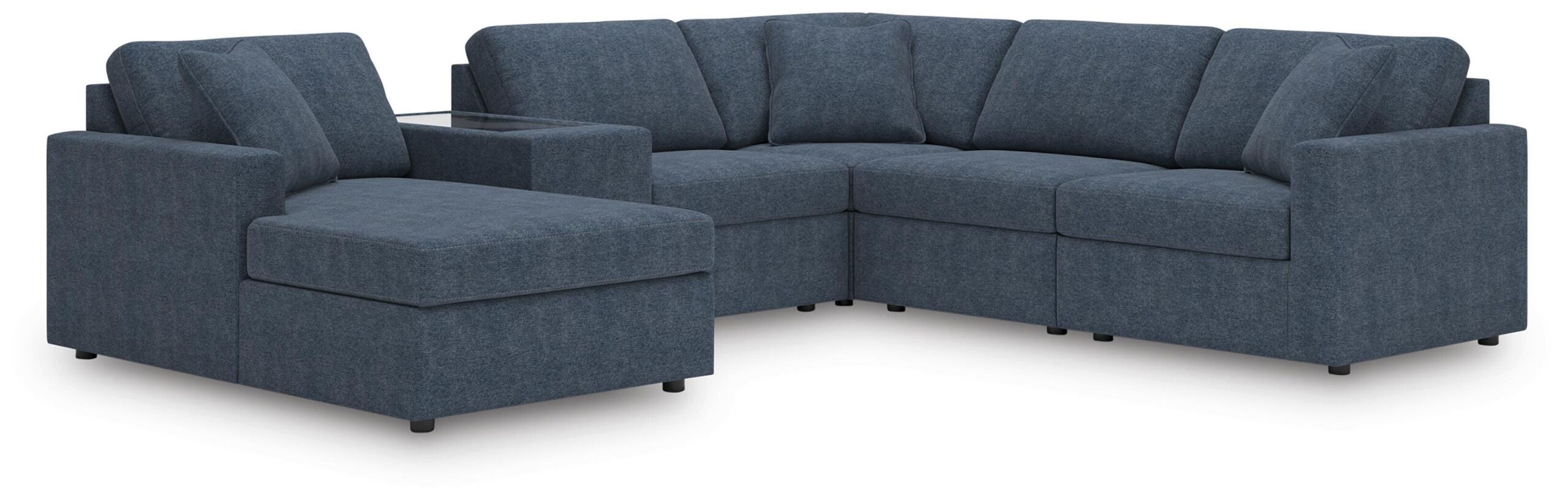 8d117af43a5390c1f5e777021f6cf5aa Modmax 6-Piece Sectional with Chaise - Image 1