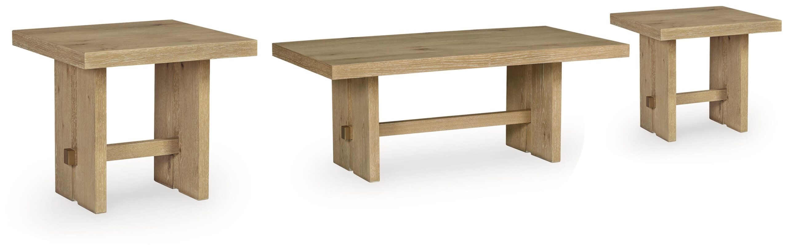 8e9bbae3b88b35c646a9e3377f0abb3a Crendlin Coffee Table and 2 End Tables - Image 1