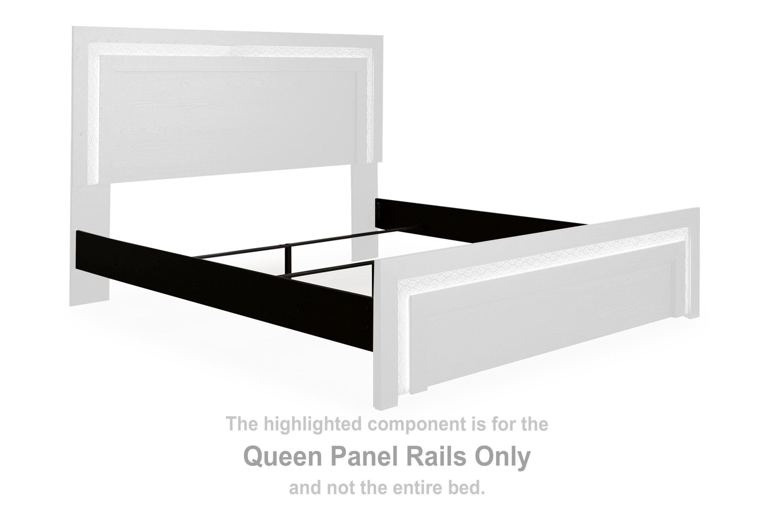 913a2b228d7f6a4f45ea52193a275c4d Brizmore Queen Panel Rails - Image 1