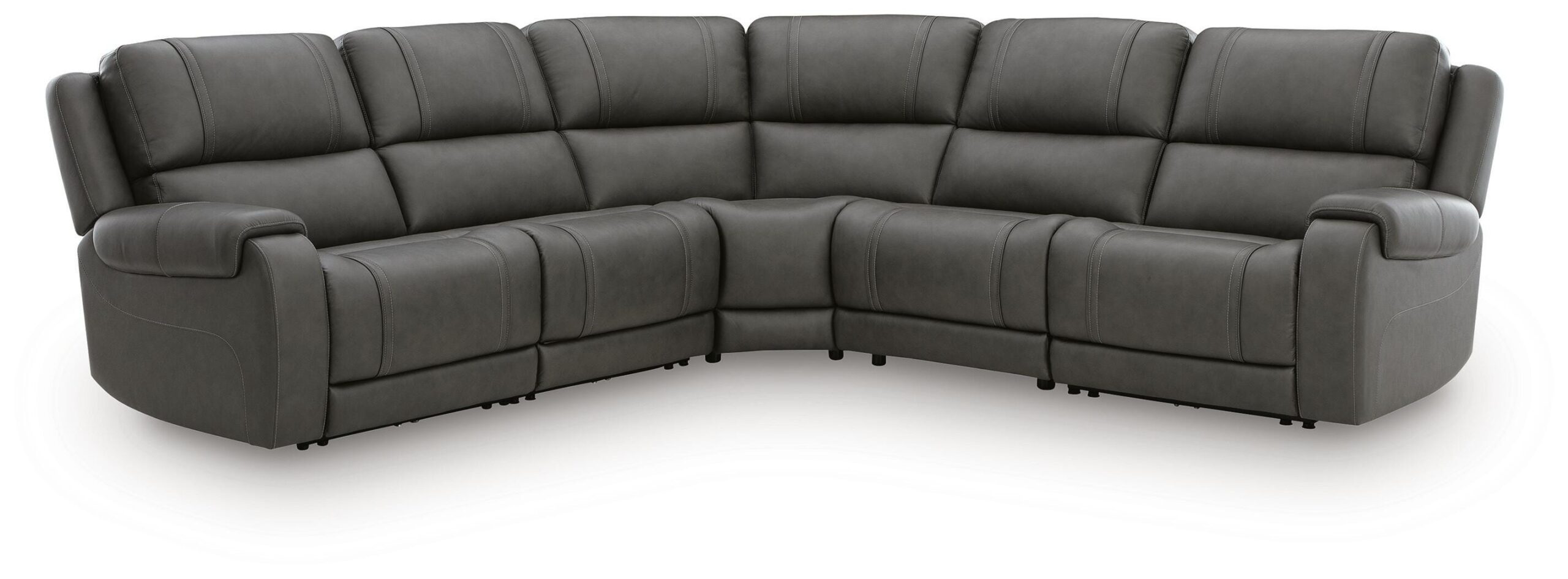 913e07f5e098bcac4c580d25900cdb9b 5Z - Pittson 5-Piece Power Reclining Sectional - Image 1