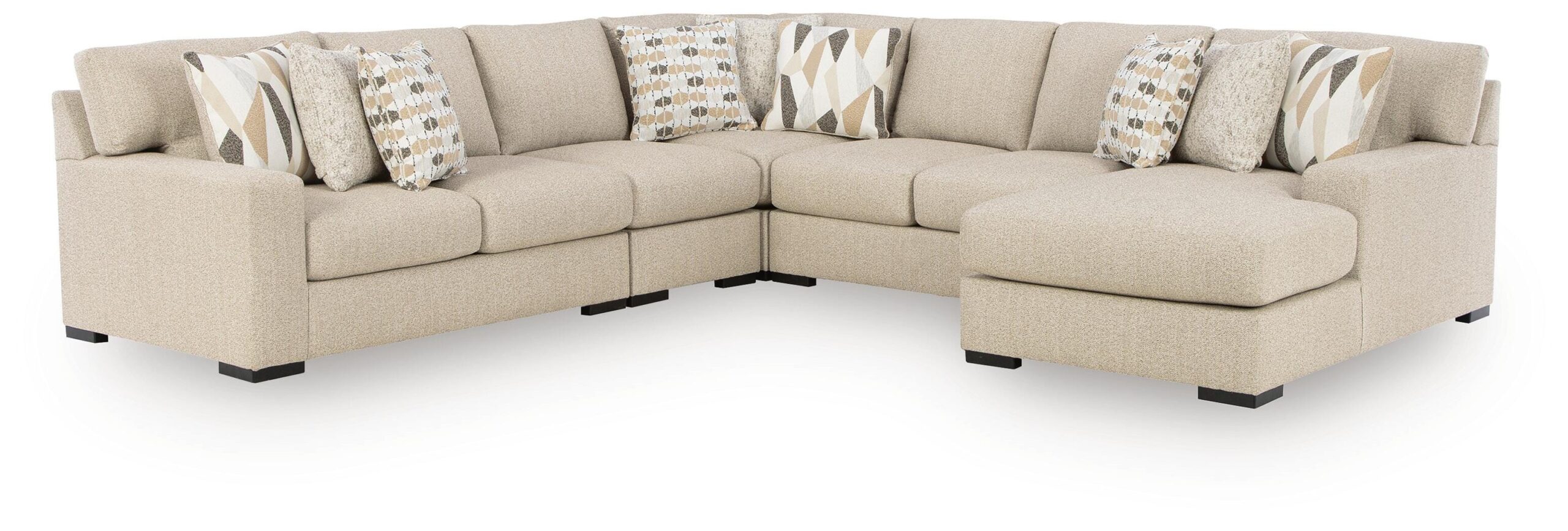 9162616efbdd625e88cc86ce9daed105 Laurelgrove 5-Piece Sectional with Chaise - Image 1