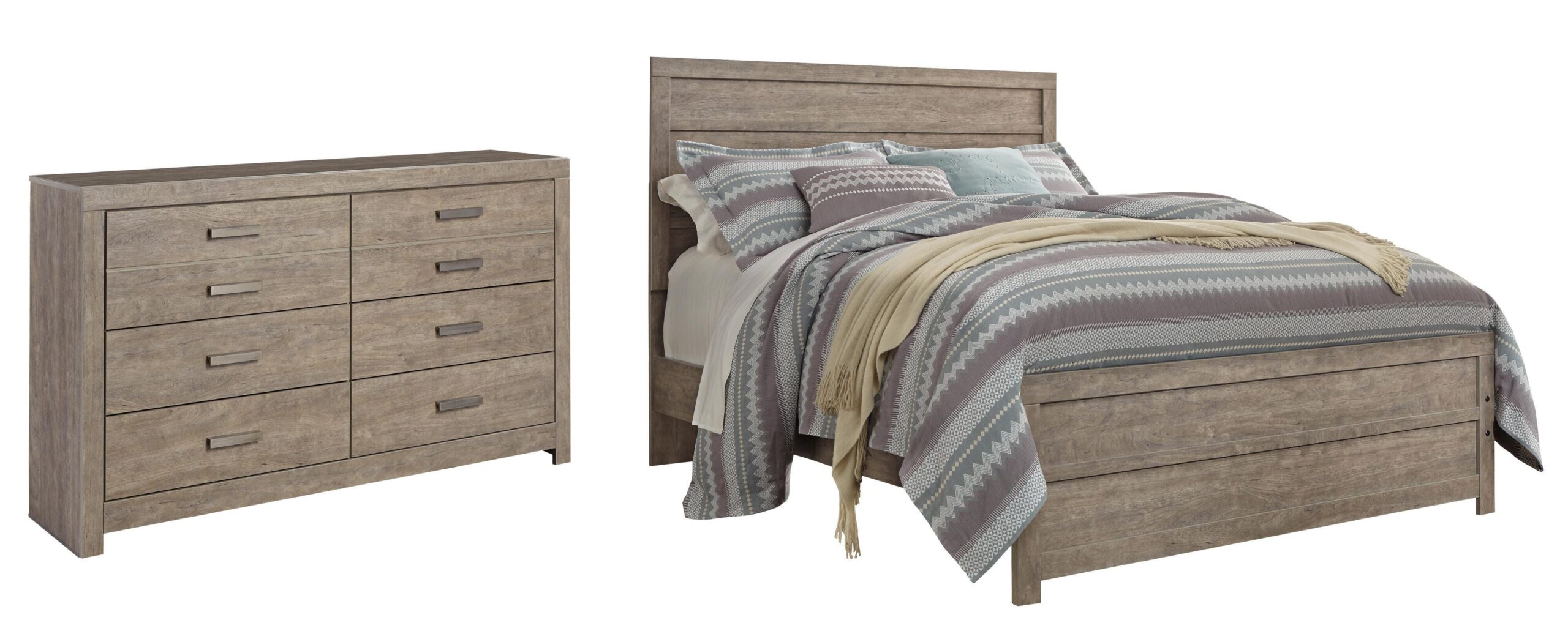 940f4434af4bc624b5eec2fbcdc780f7 Culverbach Queen Panel Bed and Dresser - Image 1