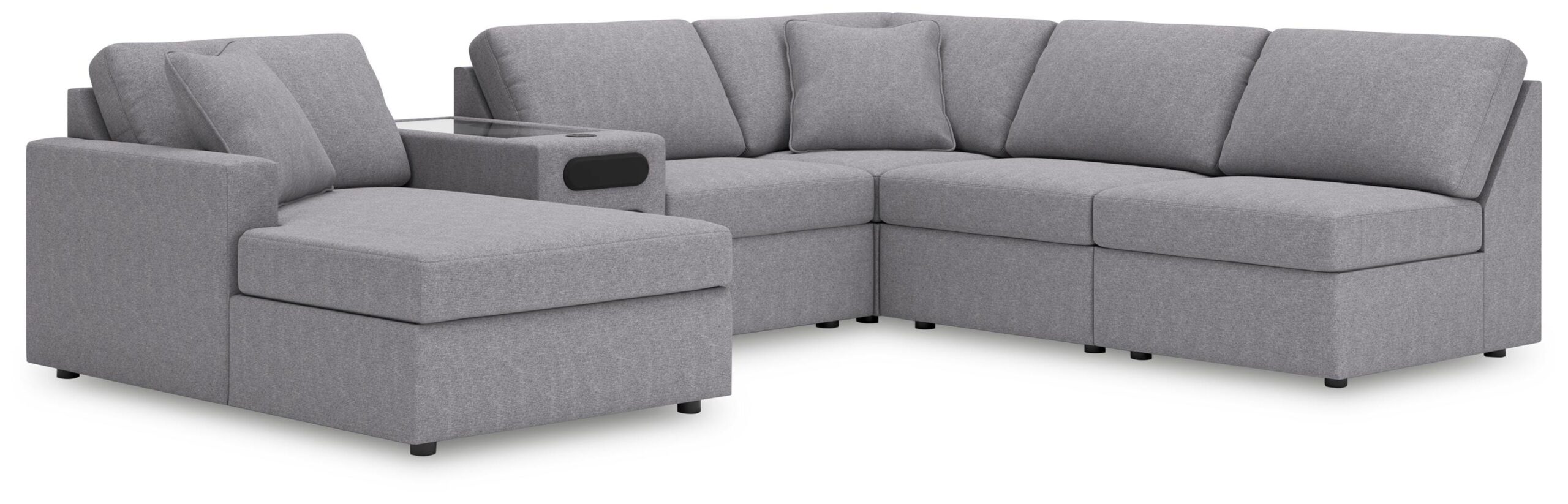 9760ae35fcc33a2d653c7ca82917e59d Modmax 6-Piece Sectional with Chaise - Image 1