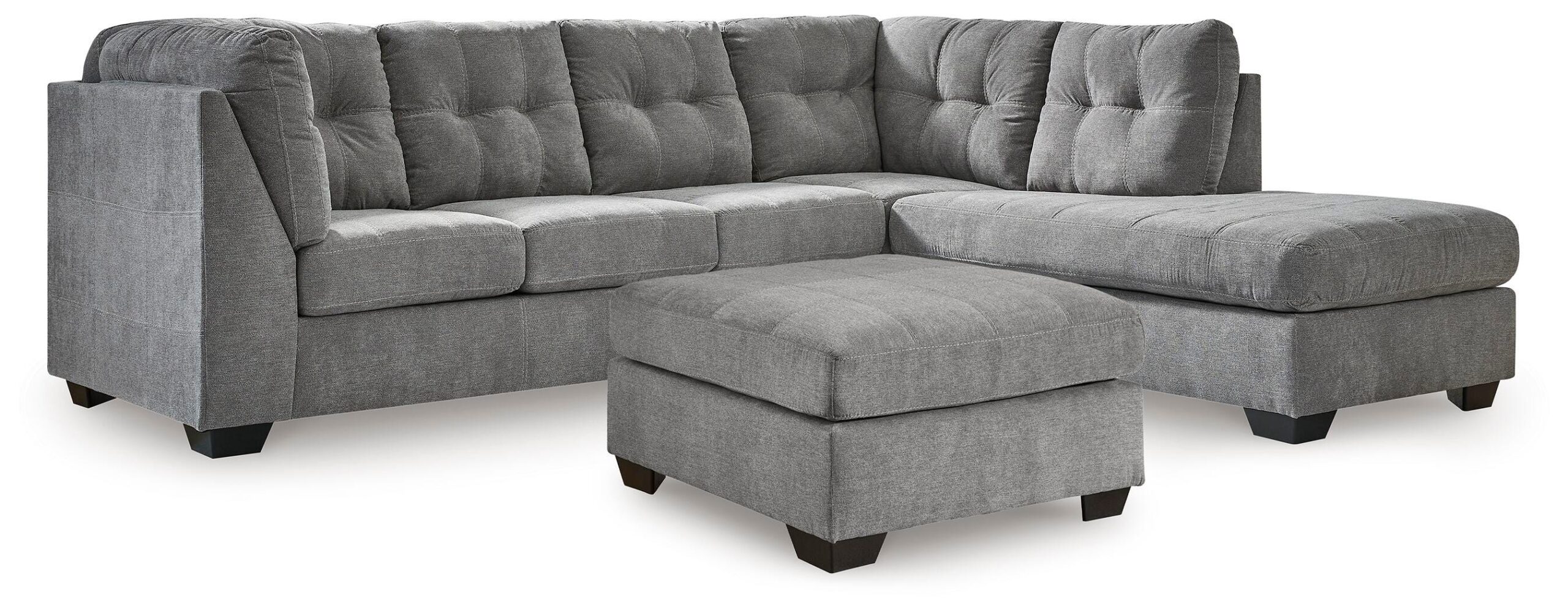 9ba6b1323379a23dabbef3012af9f1d3 Marleton 2-Piece Sectional and Ottoman - Image 1
