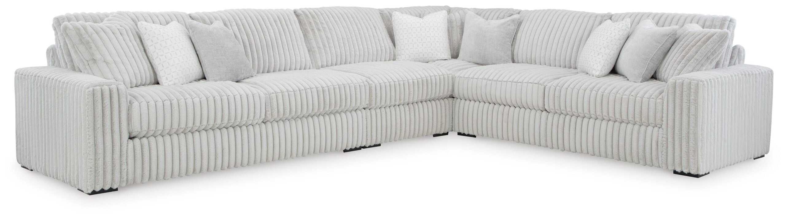 9ea2e87c22dfd1340c237e98a252a8c5 Stupendous 4-Piece Sectional - Image 1