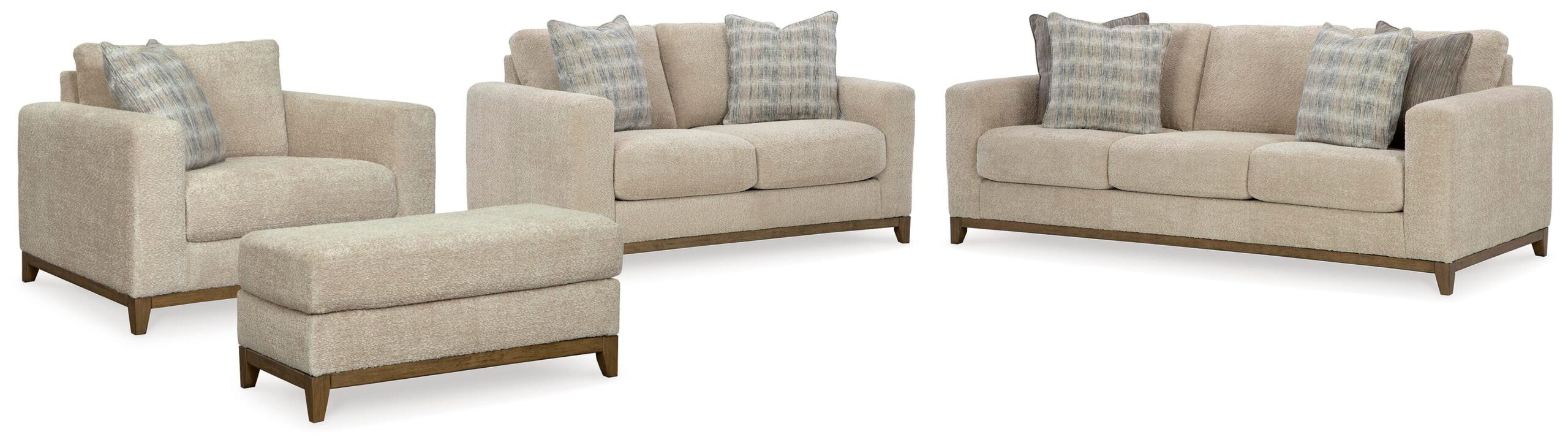 a11d3c1f23e9b3cf21cda4590aa01178 Parklynn Sofa, Loveseat, Oversized Chair and Ottoman - Image 1