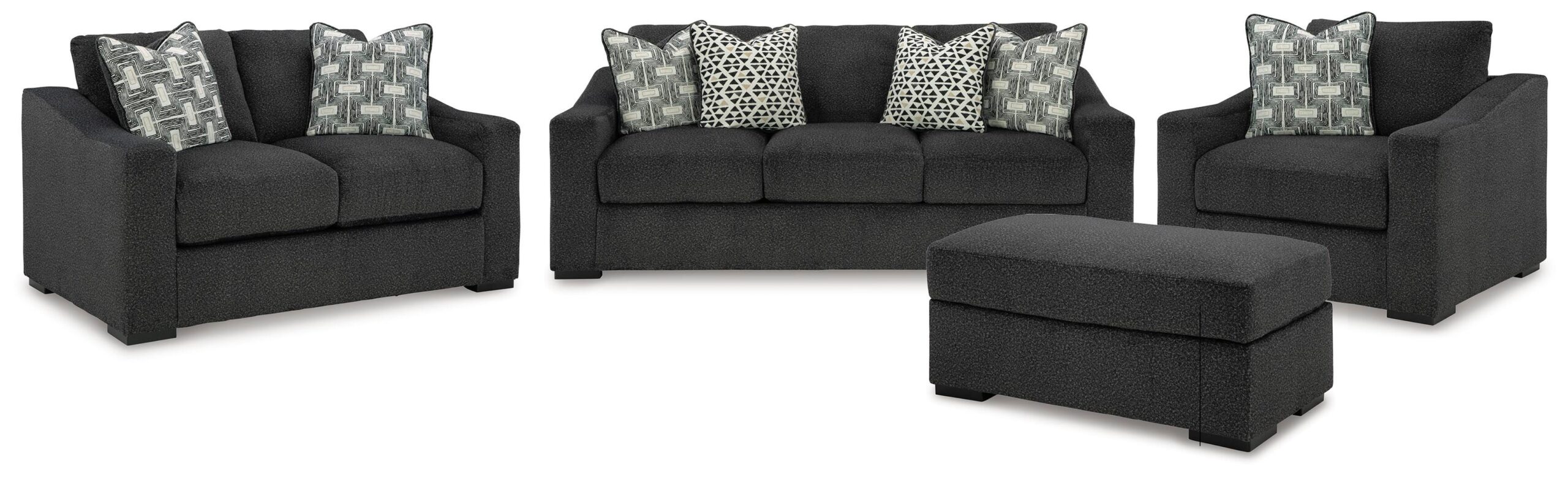 a3e436754a98ce5fe266fc15a77b424e Wryenlynn Sofa, Loveseat, Oversized Chair and Ottoman - Image 1
