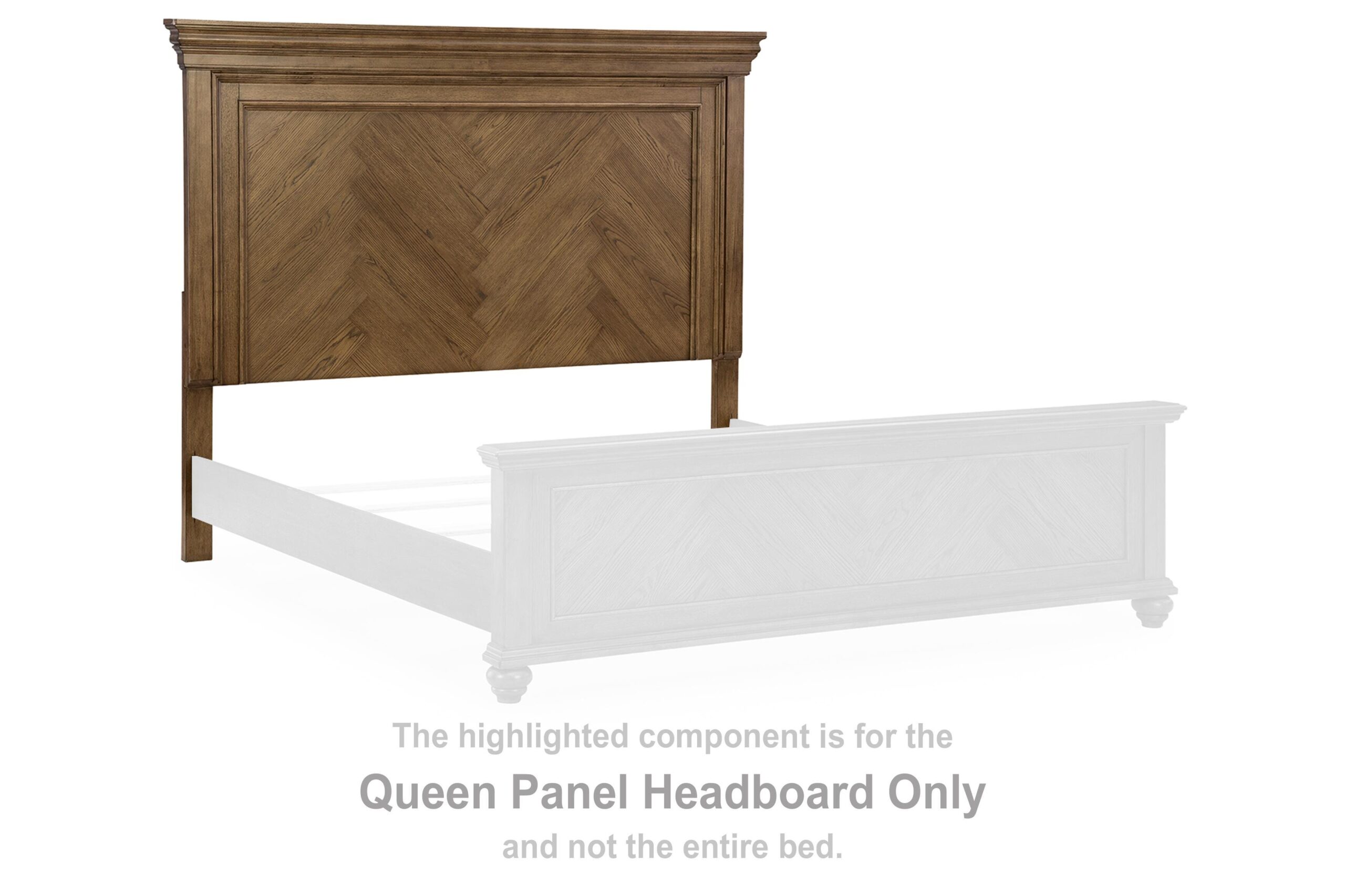 a4f02357e697358cd32624b1856d0fd1 Karallin Queen Panel Headboard - Image 1