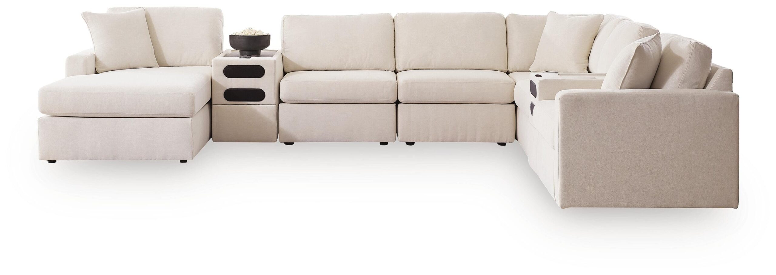 a55bcb3c1af5dc6d19b7268cd663c066 Modmax 8-Piece Sectional with Storage Chaise and Audio Consoles - Image 1