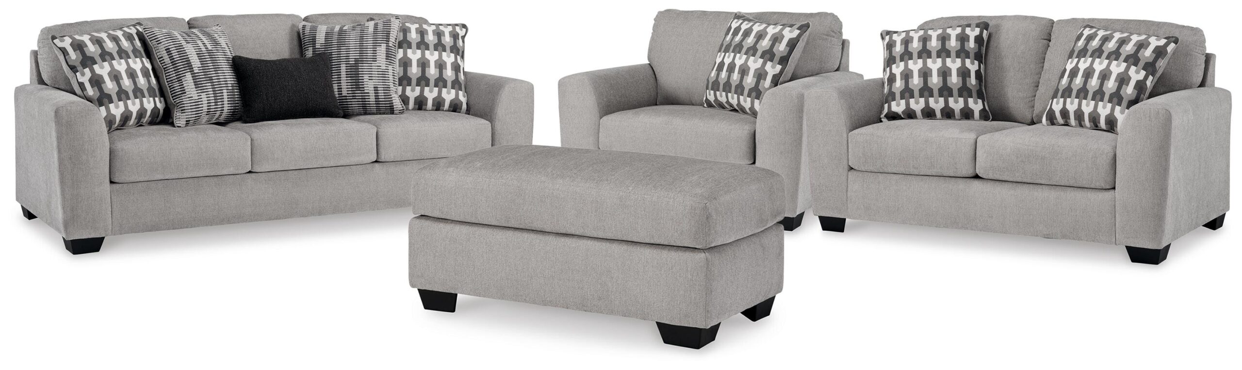 abba378c938774afe46d0b89ed9b596a Avenal Park Sofa, Loveseat, Oversized Chair and Ottoman - Image 1