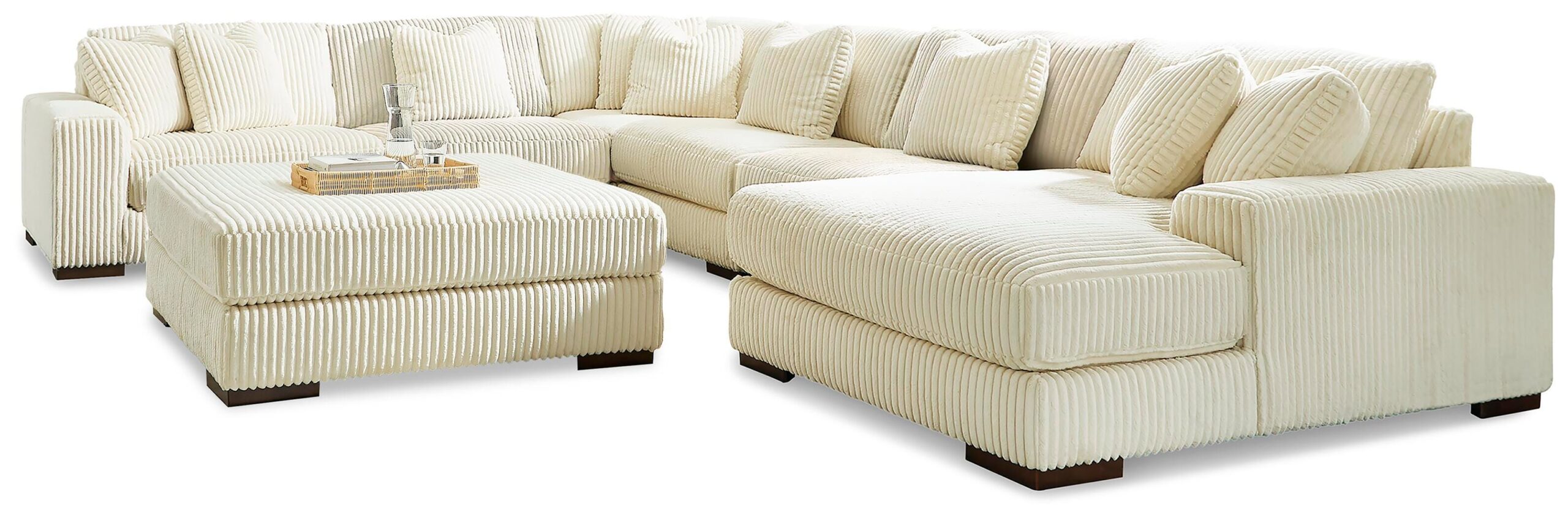 ae3e92104403cd33674a234a0af689a8 Lindyn 6-Piece Sectional with Chaise and Ottoman - Image 1