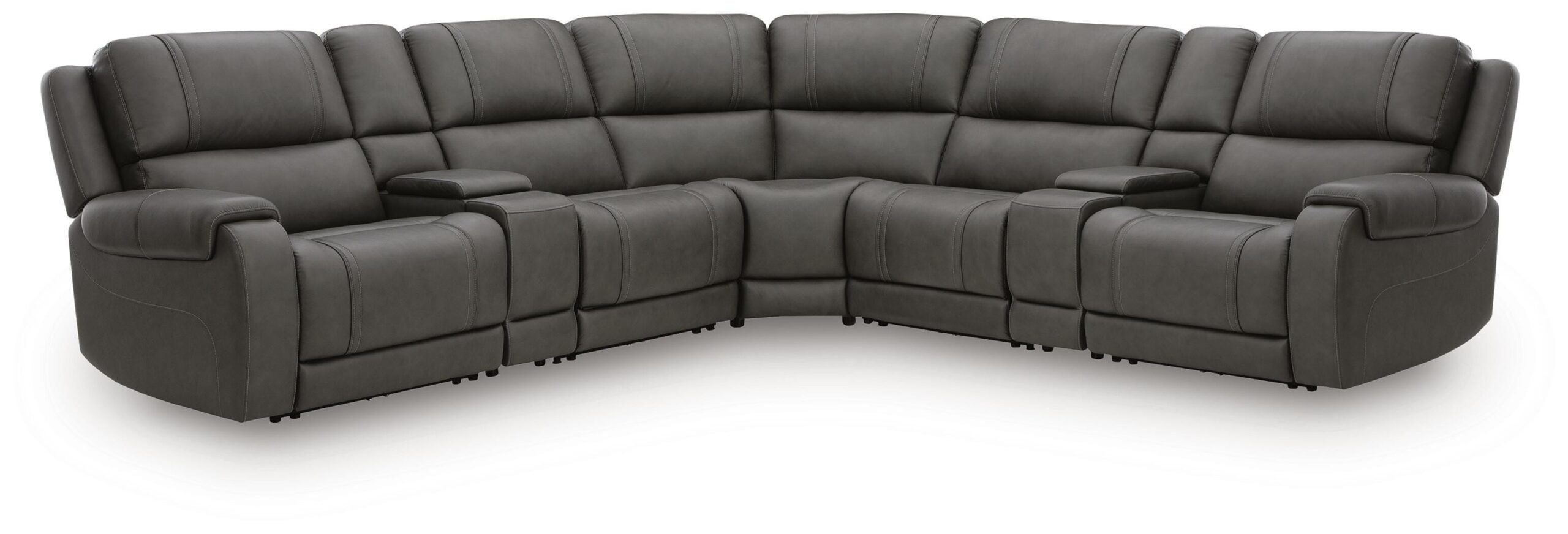 ae55aed2536dcfad19f5cfcf34eee96b 5Z - Pittson 7-Piece Power Reclining Sectional - Image 1