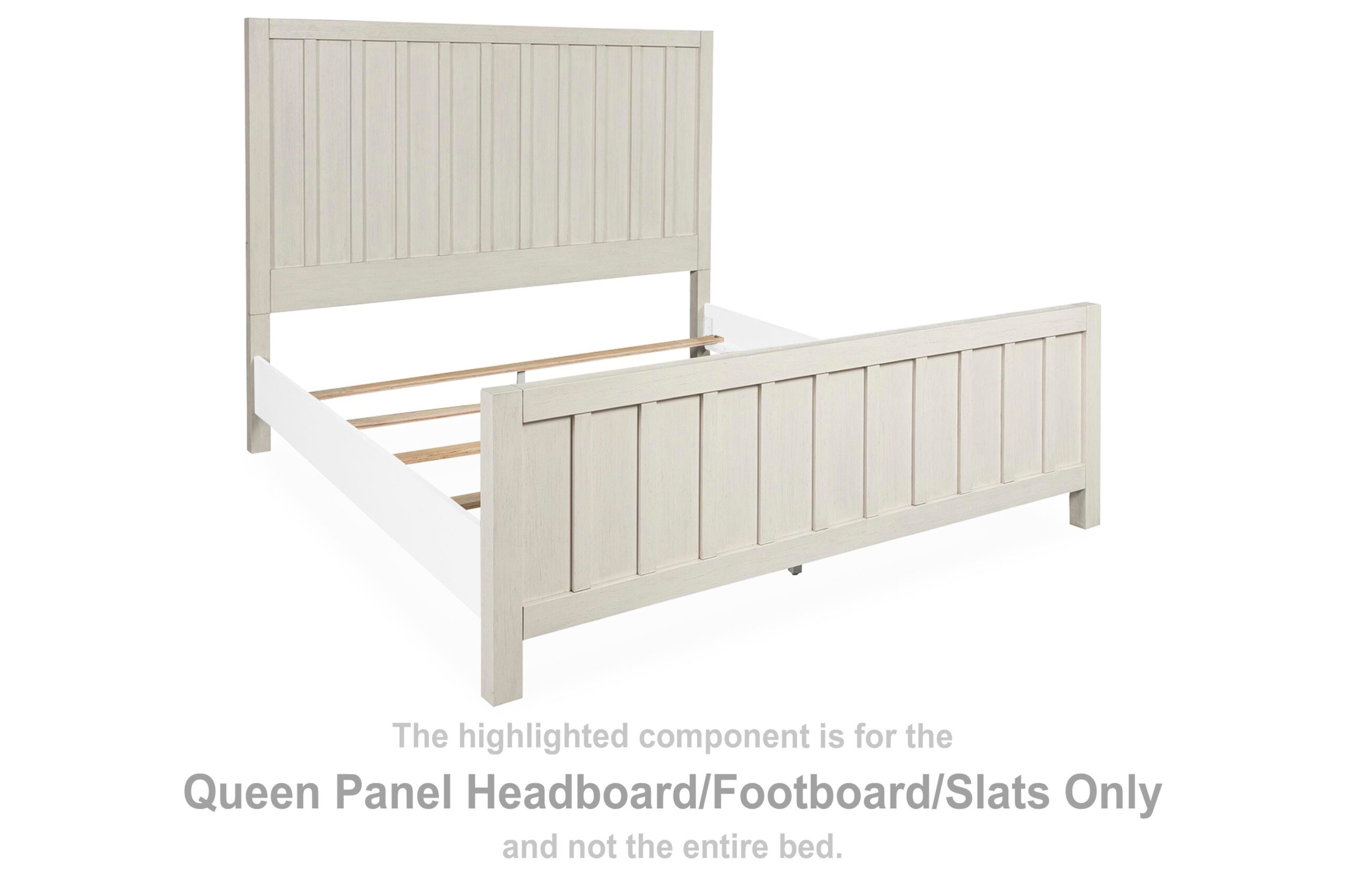 aebeb522e033406226c8cc151ccfdf38 Shaybrock Queen Panel Headboard/Footboard/Slats - Image 1
