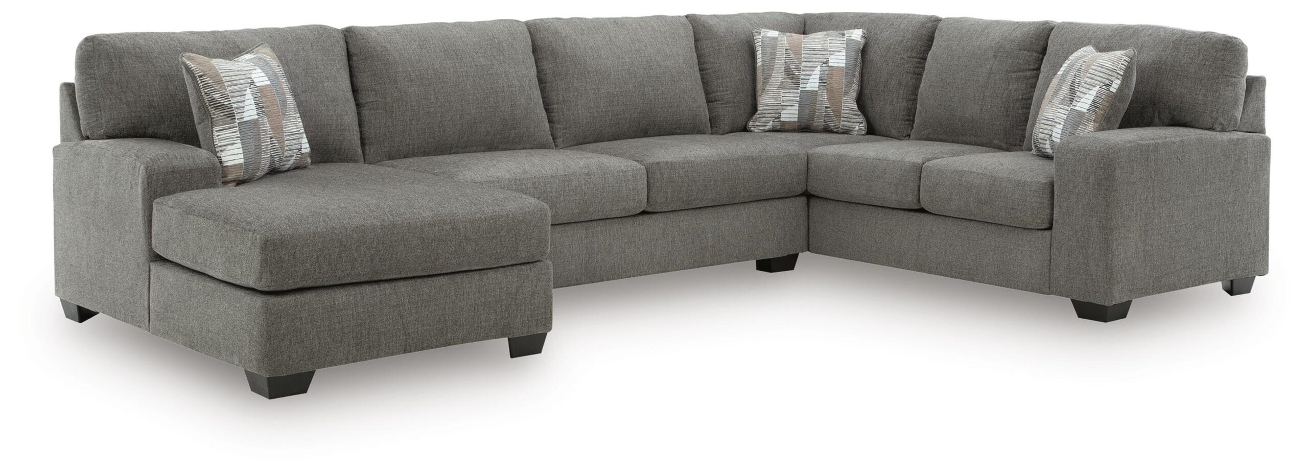 af2779601edd017f38a8638216843376 Clarington 3-Piece Sectional with Chaise - Image 1