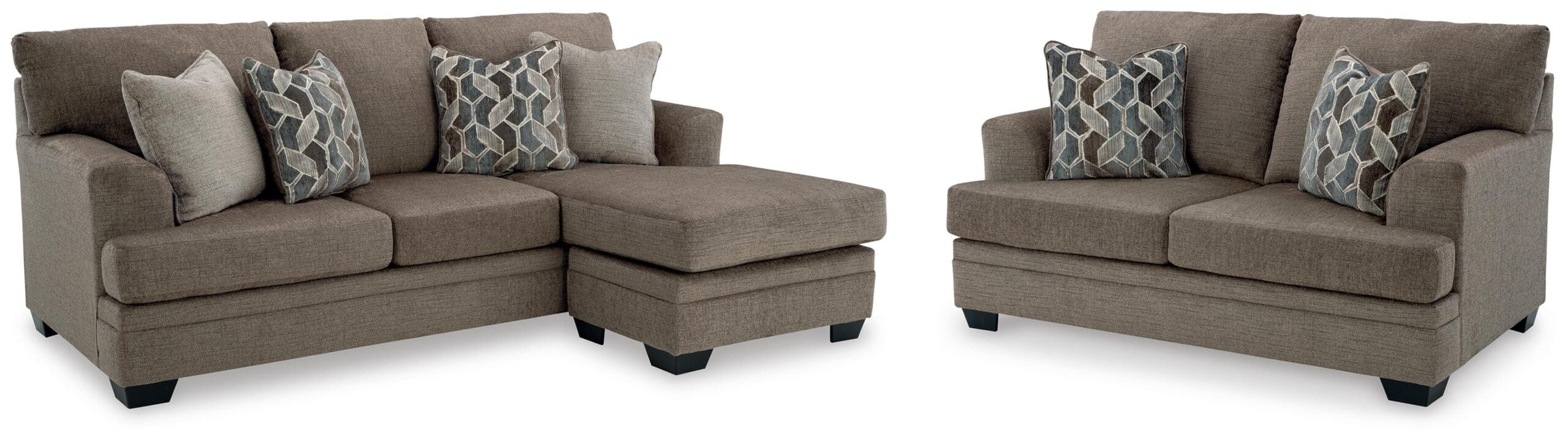 b0dbb871253614a94123a83b927d54e1 Stonemeade Sofa Chaise and Loveseat - Image 1