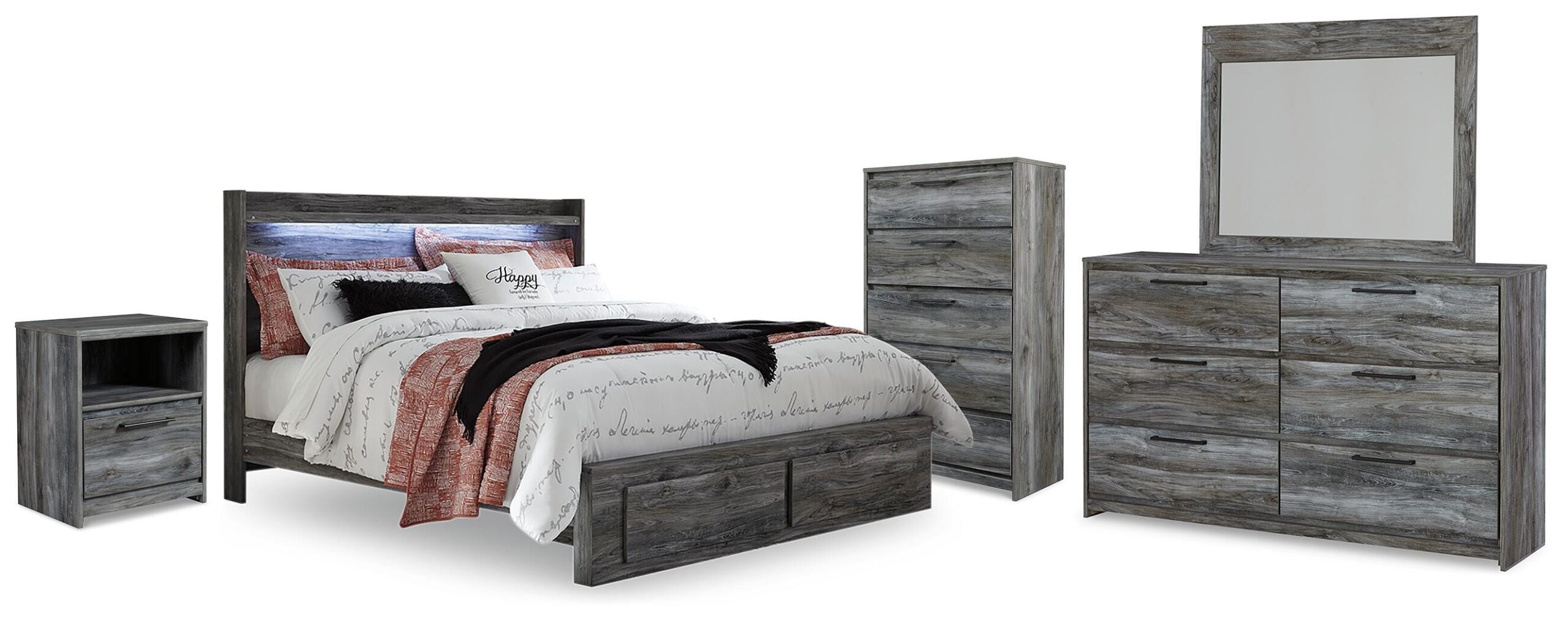 b45dd91a980abbfc4201767561a5319c Baystorm King Panel Storage Bed, Dresser, Mirror, Chest and Nightstand - Image 1