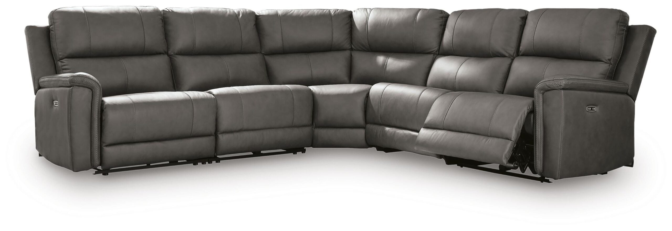 b78cf96a98df46afc34213323e2f7847 Bleckley 5-Piece Power Reclining Sectional - Image 1