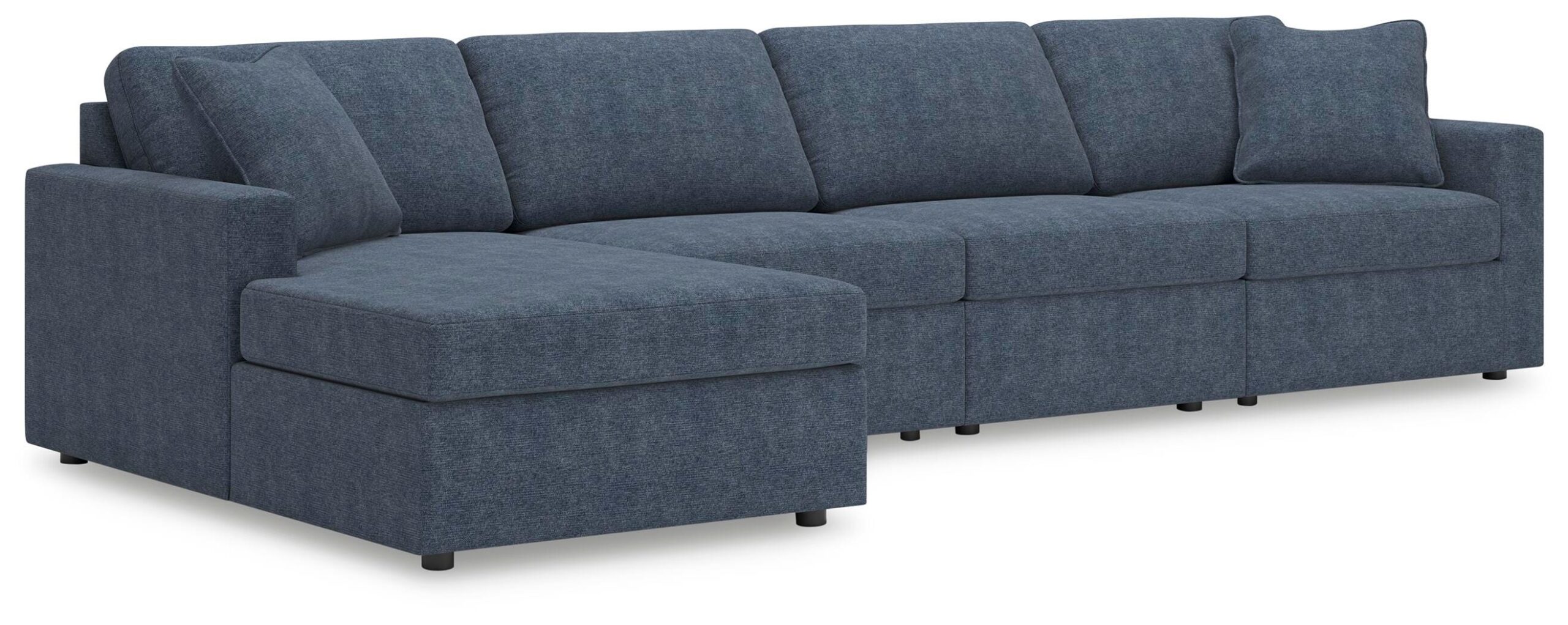 b926044c3cc16fe5a59a0a2c485ee0e3 Modmax 4-Piece Sectional with Chaise - Image 1