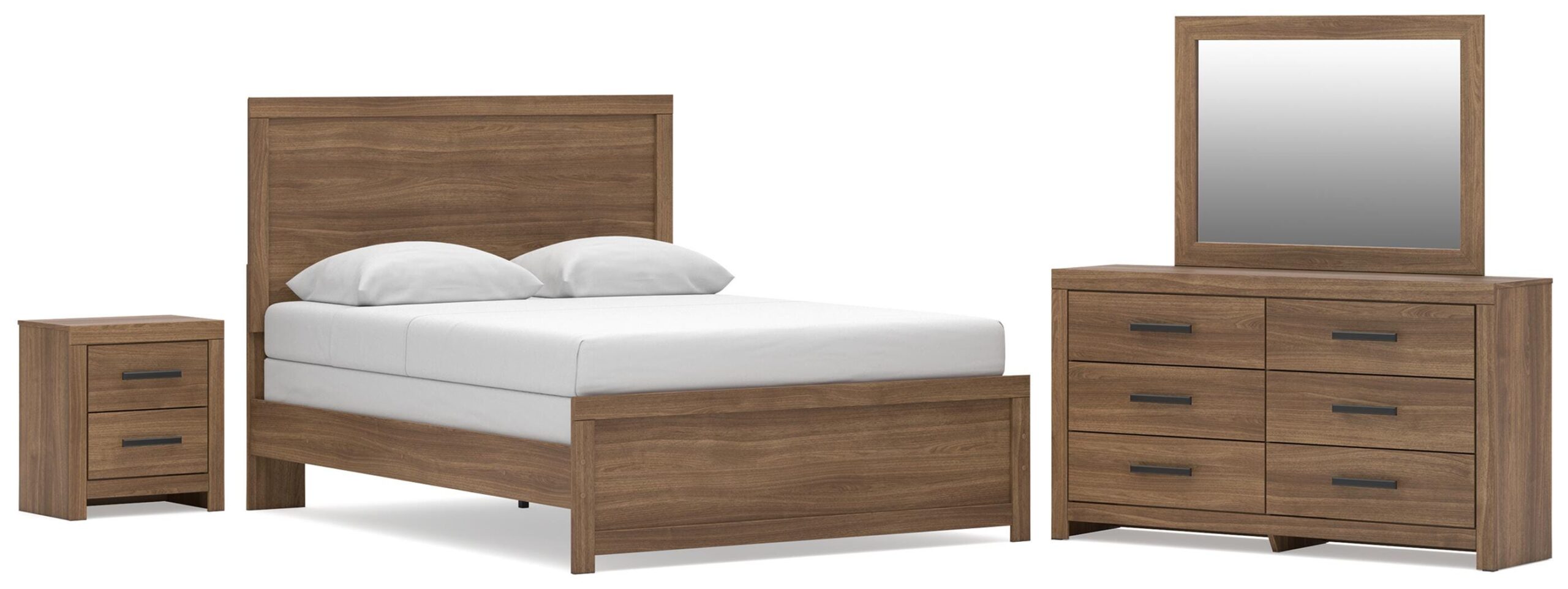 c59a3f81eeaf5b1b6e171c703636ba79 Broachmyn Queen Panel Bed, Dresser, Mirror and Nightstand - Image 1