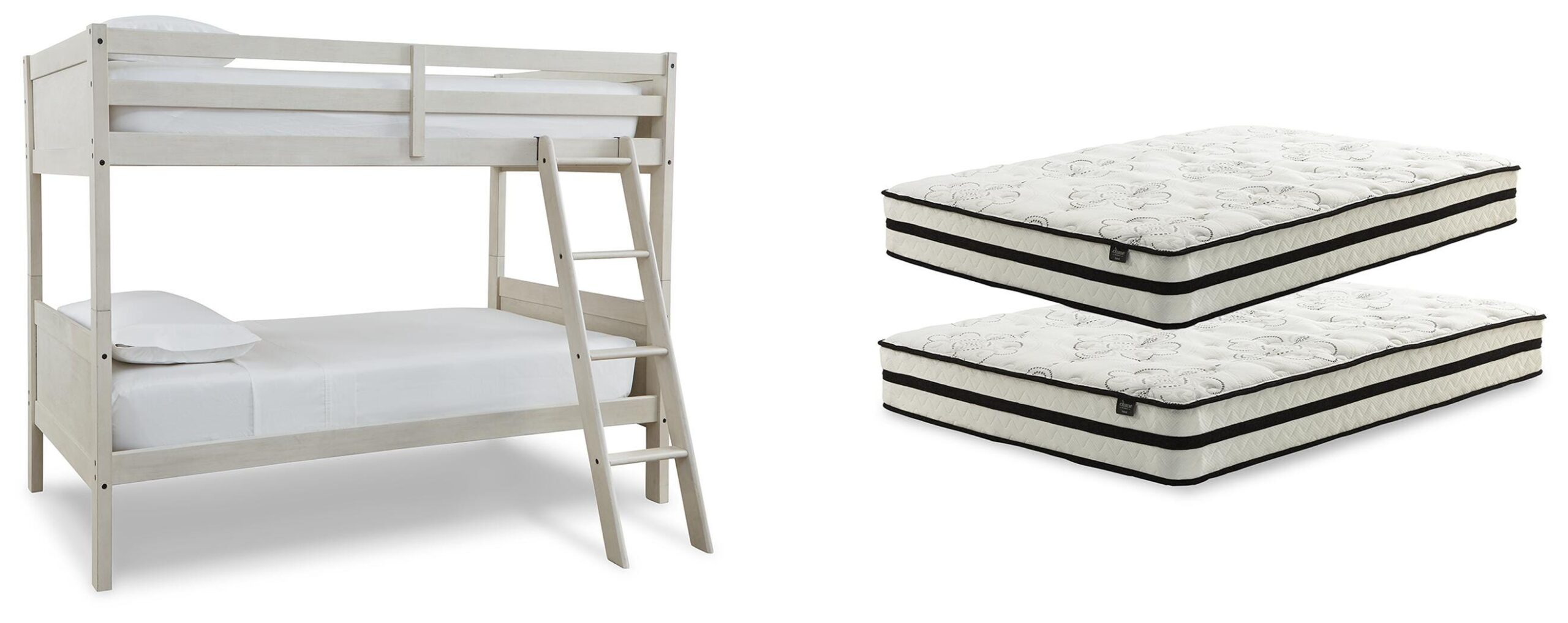 c5f640c0c416bb122dbefa4f79f1625c Robbinsdale Bunk Bed and Mattresses - Image 1