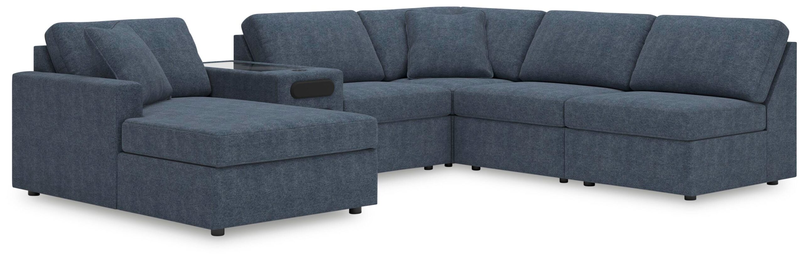 cab3f234be36942a8132a1343d813ef1 Modmax 6-Piece Sectional with Chaise - Image 1