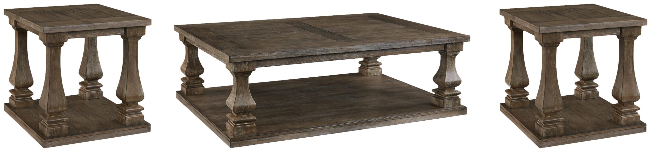 cf18c1a009ed1515669fa32e9c088b1b Johnelle Coffee Table and 2 End Tables - Image 1