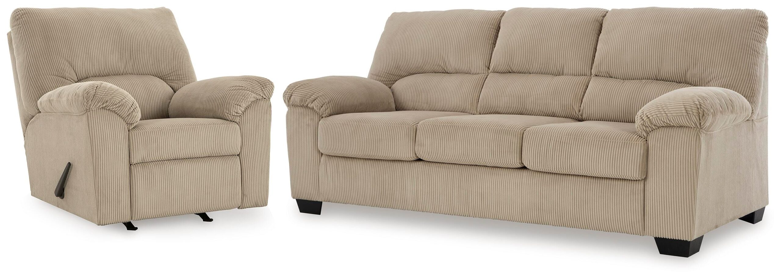 cf4817a98e7b942cda8c603420d91fd0 SimpleJoy Sofa and Recliner - Image 1