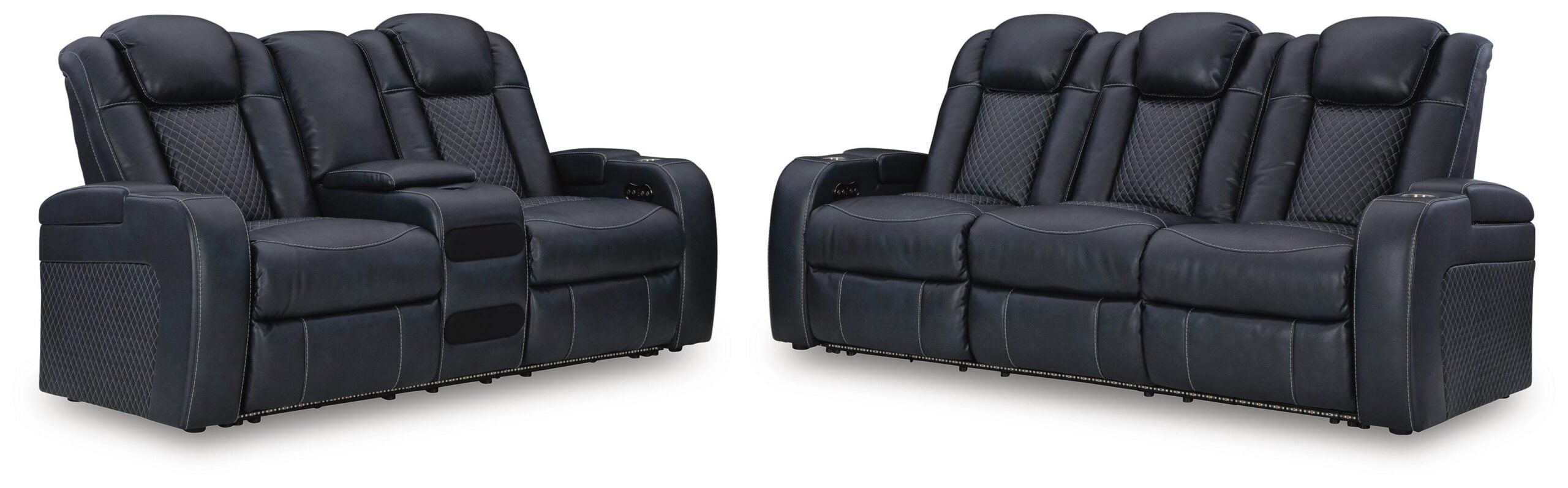 d04041d2bf79e9a94040e3541450db99 Fyne-Dyme Power Reclining Sofa and Loveseat - Image 1