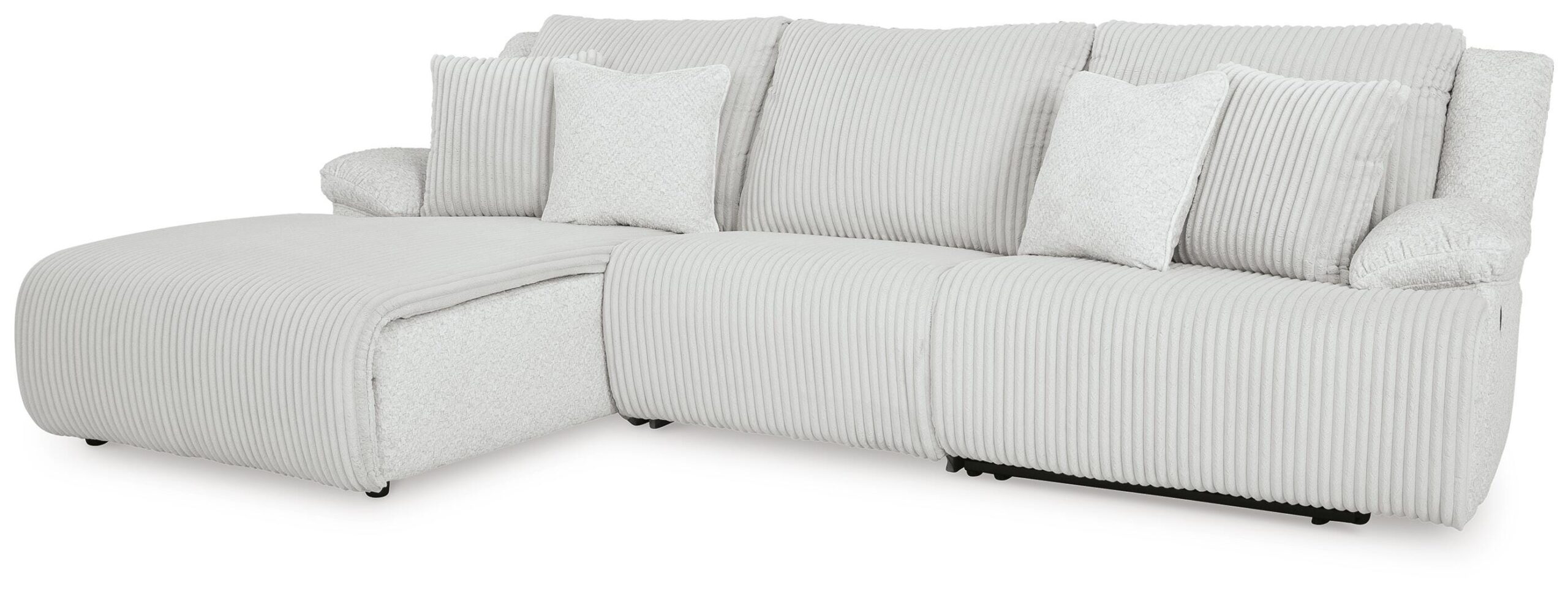 d0b82d2e0a348ca6ab65b7188f80ed3e Top Tier 3-Piece Reclining Sectional Sofa Chaise - Image 1