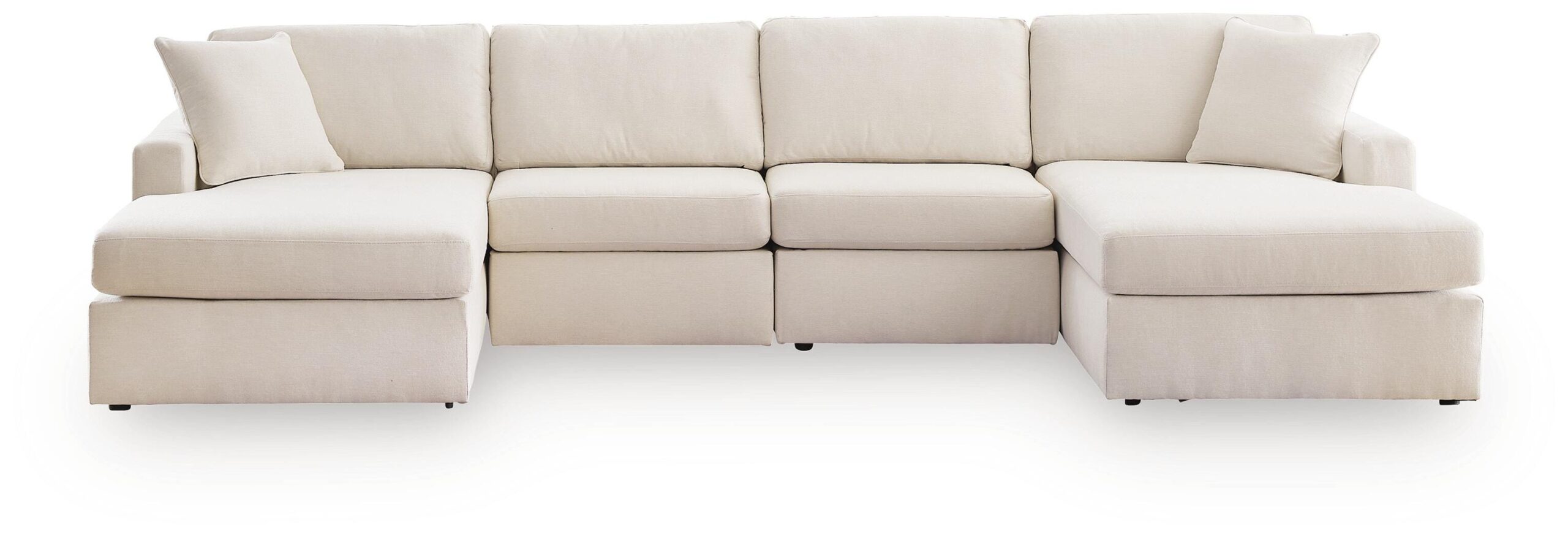 d4d9bf57782579b9ca44613f2fa2b018 Modmax 4-Piece Double Storage Chaise Sectional - Image 1
