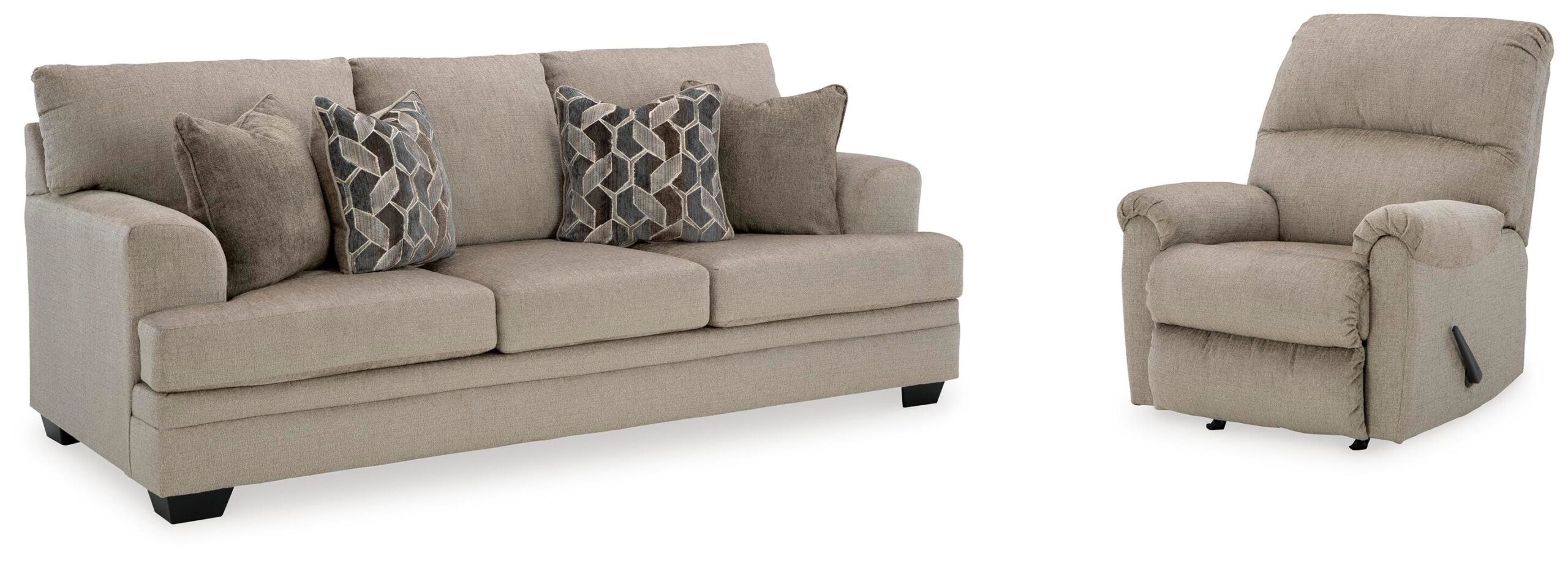 d5ab457a1cdfa3982a738f72a58de45b Stonemeade Sofa and Recliner - Image 1
