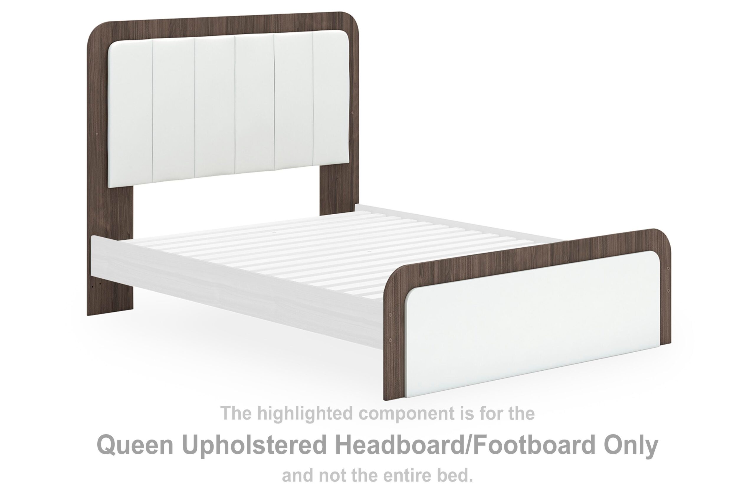 d6eac9fefa084f63e047fb0cade2c8f1 Kendanport Queen Upholstered Headboard/Footboard - Image 1
