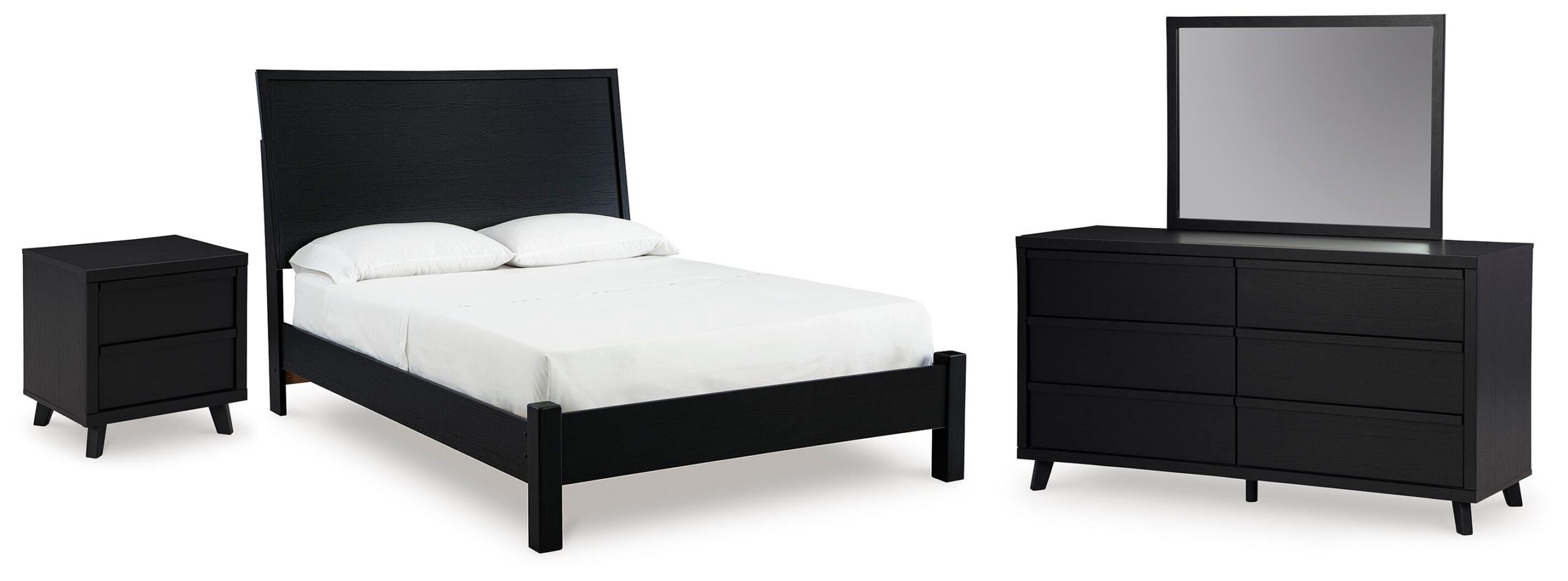 d77955c0e9790b8964fee605d20dcf0f Danziar Queen Panel Bed, Dresser and Mirror - Image 1