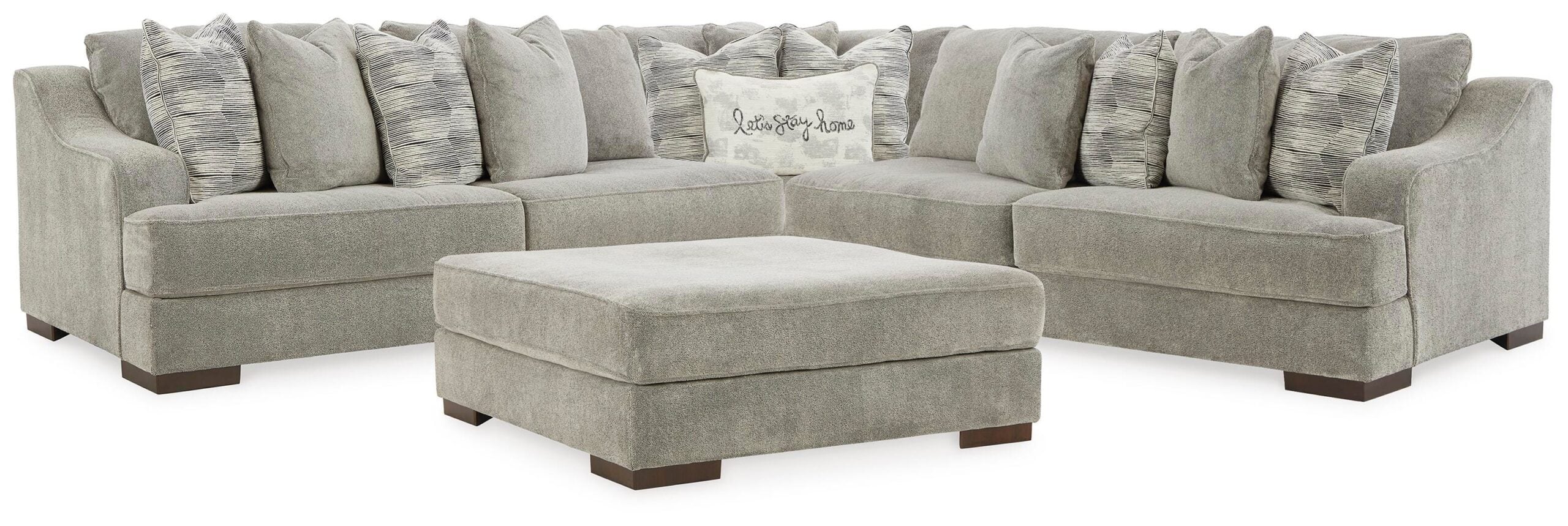 d85eabec6a1ae6eaae783a4986e02ec4 Bayless 3-Piece Sectional and Ottoman - Image 1