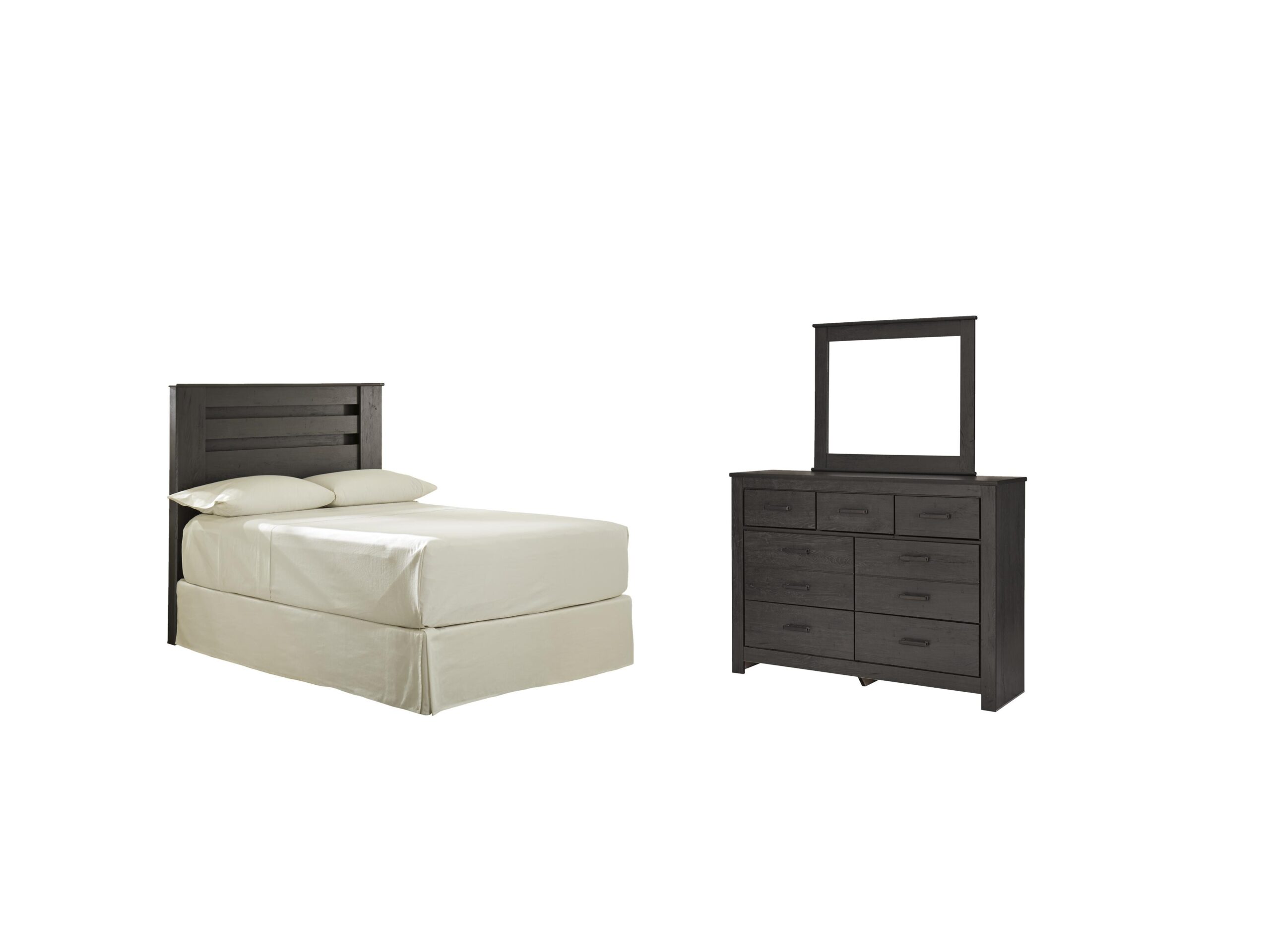 dcb853712ba61cd8d47534f1b00a1a9b Brinxton Full Panel Headboard, Dresser and Mirror - Image 1
