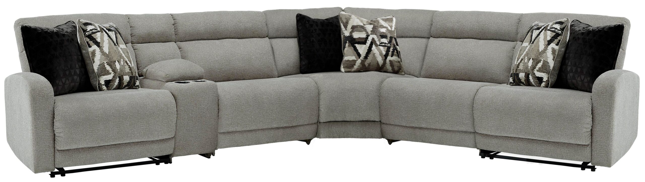 dfcf755e84df1904aafb2f788f0a736b Colleyville 6-Piece Power Reclining Sectional - Image 1
