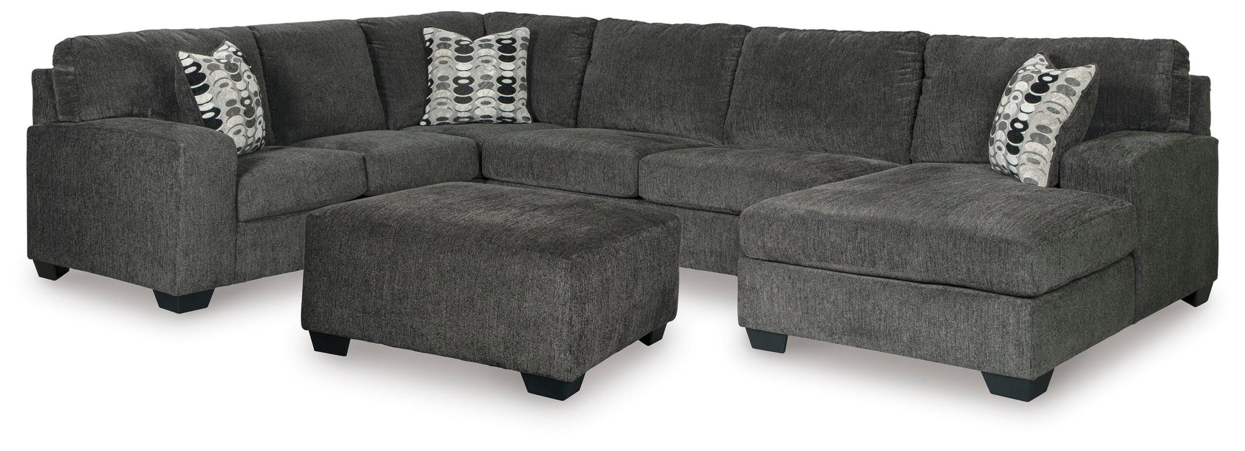 e2bd89ed4616a40aa5d6a1136a70158a Ballinasloe 3-Piece Sectional and Ottoman - Image 1