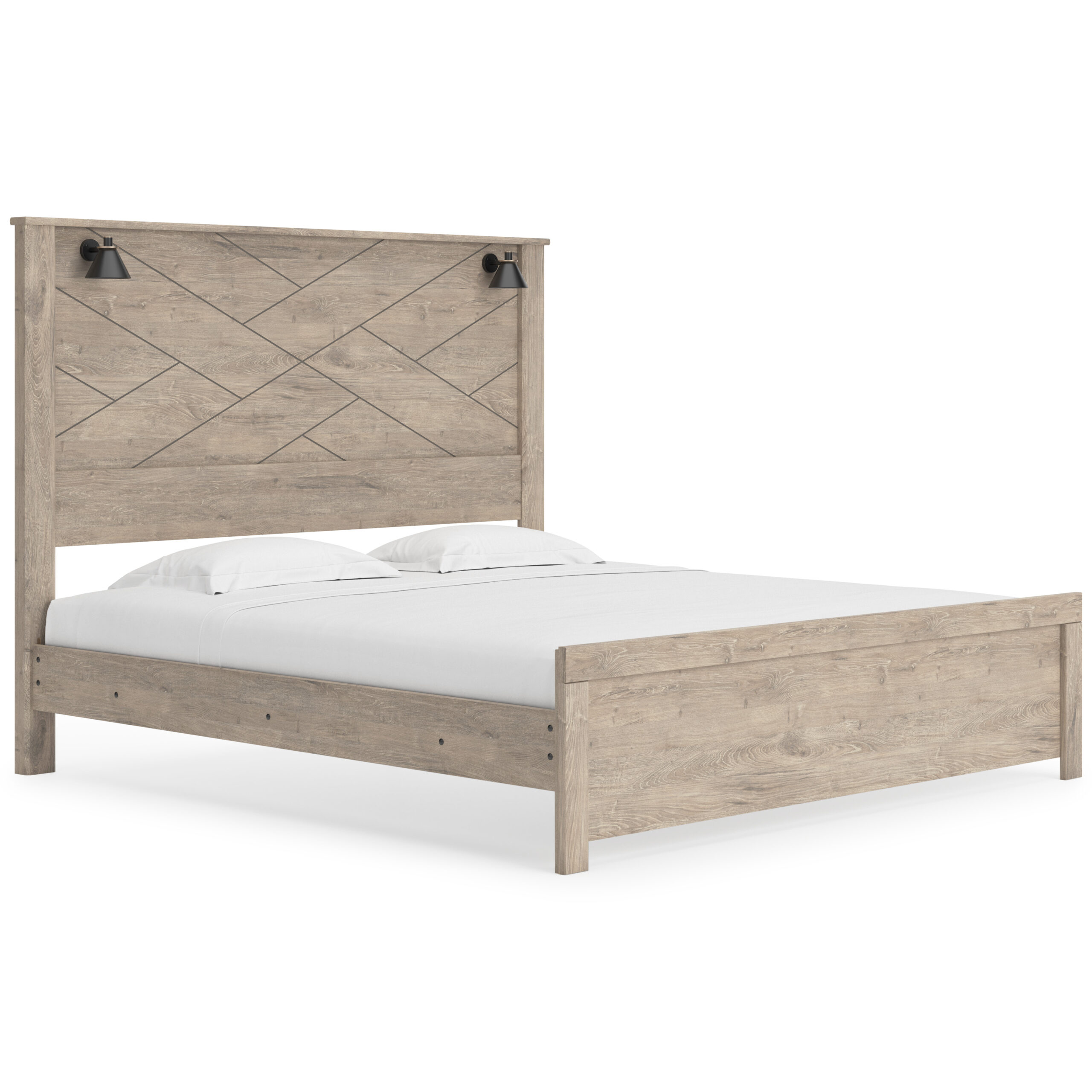 e52b1f982d1eac5e6ef822b4f7155805 Senniberg King Panel Bed - Image 1