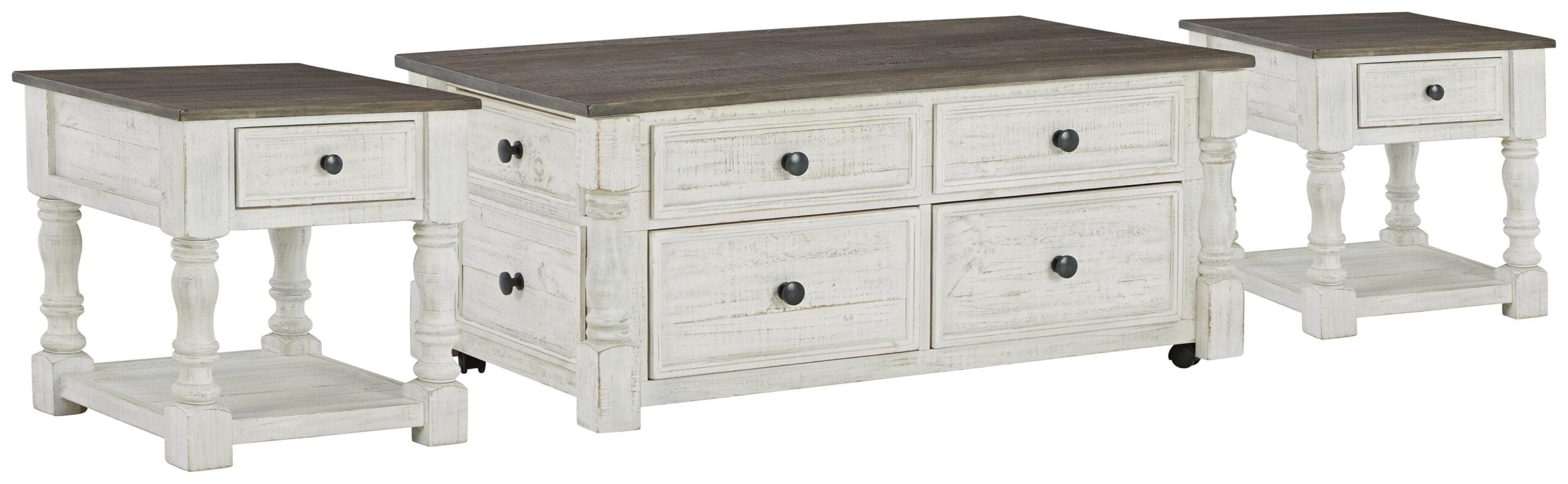 e5a6261d88e83d23ba839f7169aeb1c5 Havalance Lift Top Coffee Table and 2 End Tables - Image 1