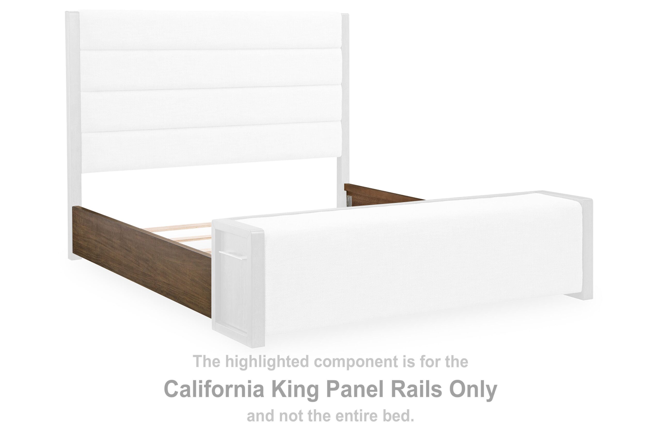e75e7f88bba0d78e9b88e32a020d6d4a Marxmore California King Panel Rails - Image 1