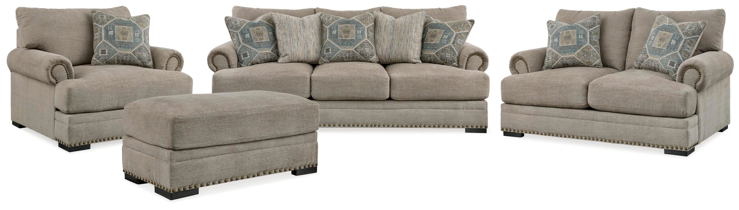 e7919e49312b1caf24d3cbe993e4f840 Galemore Sofa, Loveseat, Oversized Chair and Ottoman - Image 1