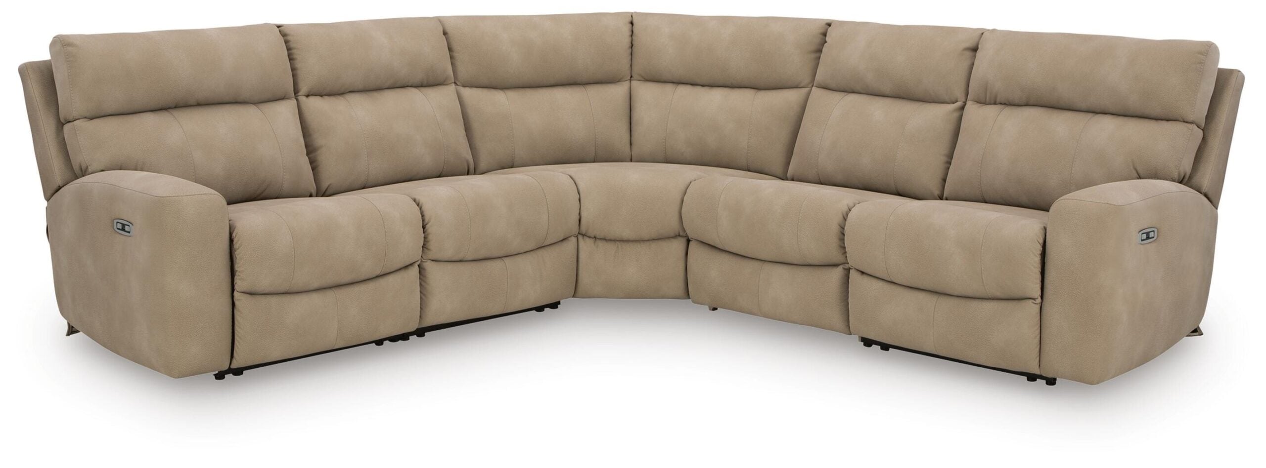 e83c3bc193bae63614a9ed9e5873f473 Next-Gen Durapella 5-Piece Power Reclining Sectional - Image 1
