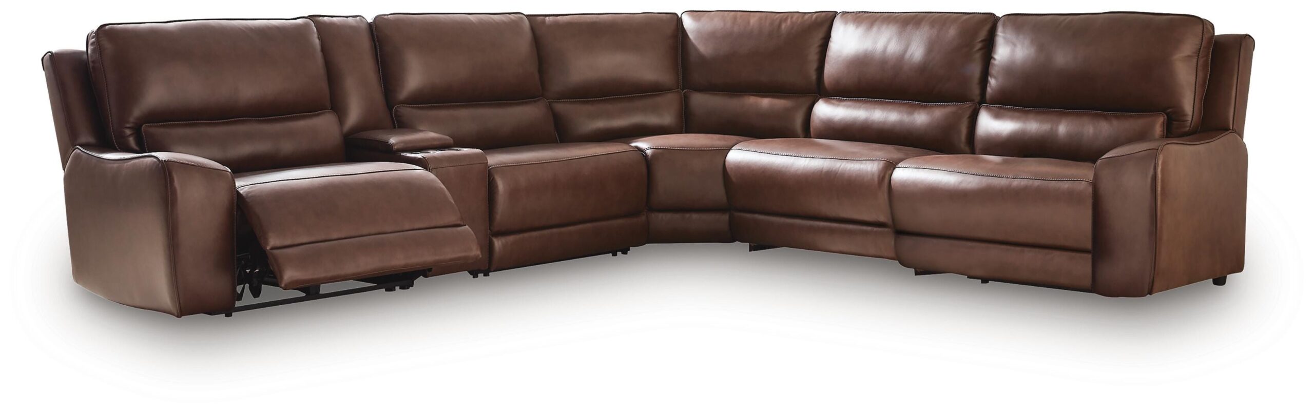eb3b913d23ebc15d0f30514b1b5ac748 DeepWakes 6-Piece Power Reclining Sectional - Image 1