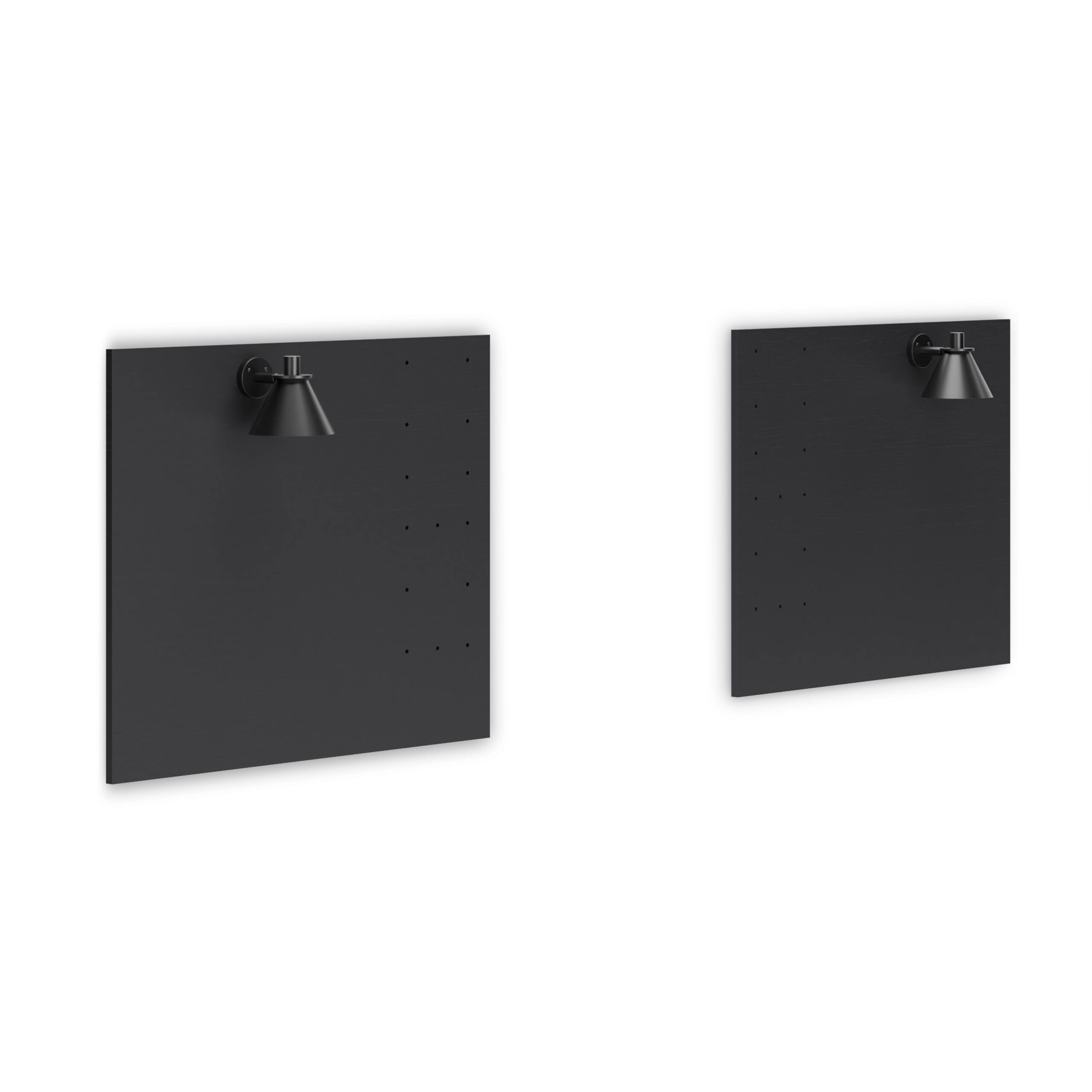 ee68a343005b798bc0f837d841a5df9b Charlang Lighted Headboard Extension (Set of 2) - Image 1