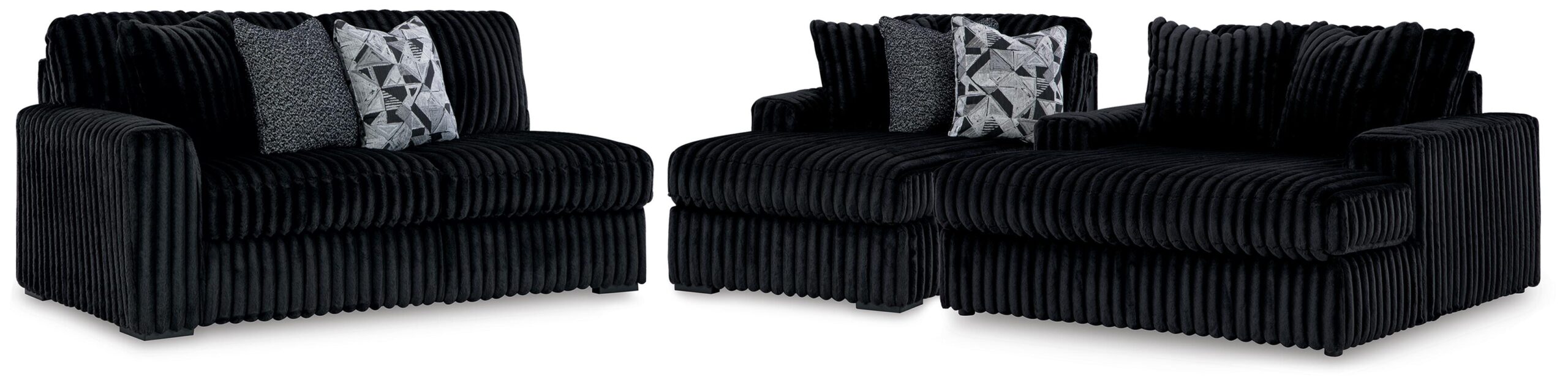 f0f2b56cb87cc3cbb78e181fda69613b Midnight-Madness 2-Piece Sectional and Oversized Chaise - Image 1