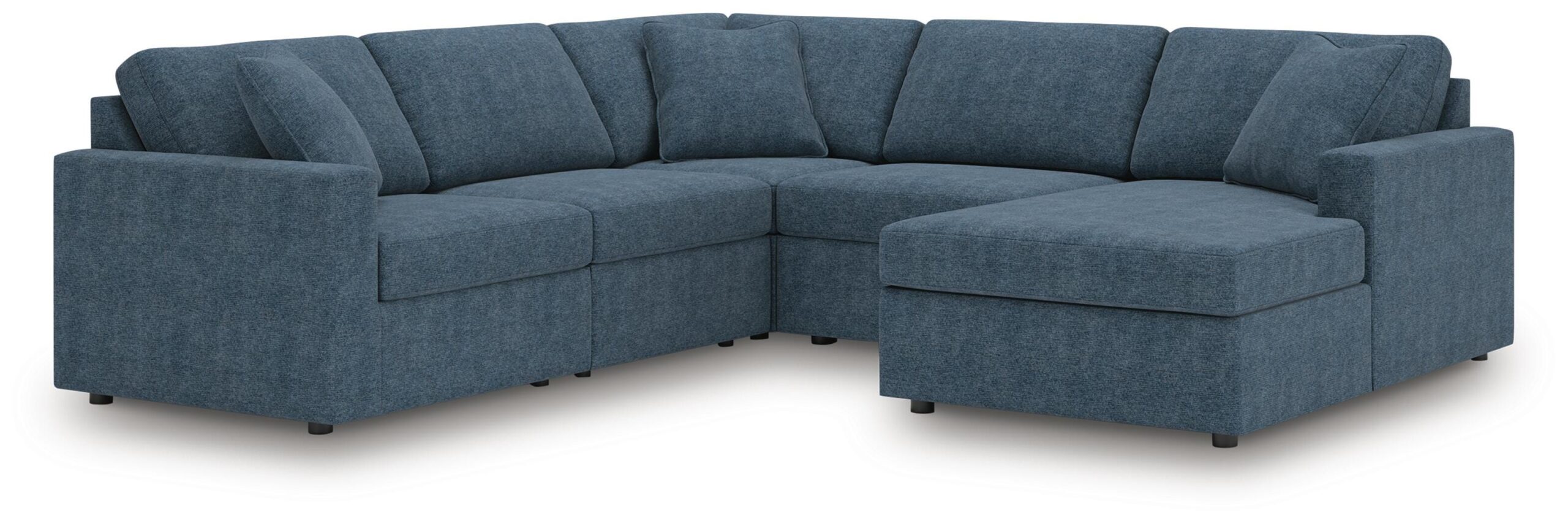 f126521325c10450814a59705ce7da50 Modmax 5-Piece Sectional with Chaise - Image 1