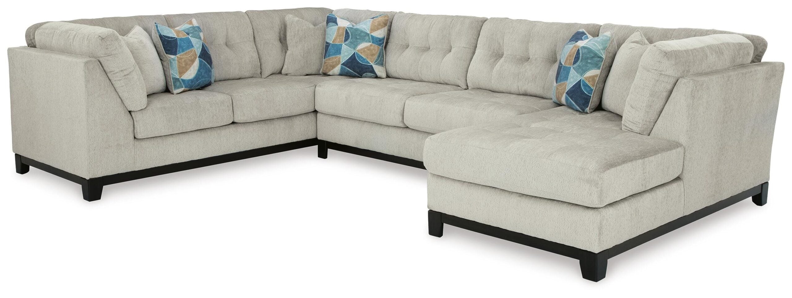 f2c5deb9f40bbd29fdce5328f845a41b Maxon Place 3-Piece Sectional with Chaise - Image 1