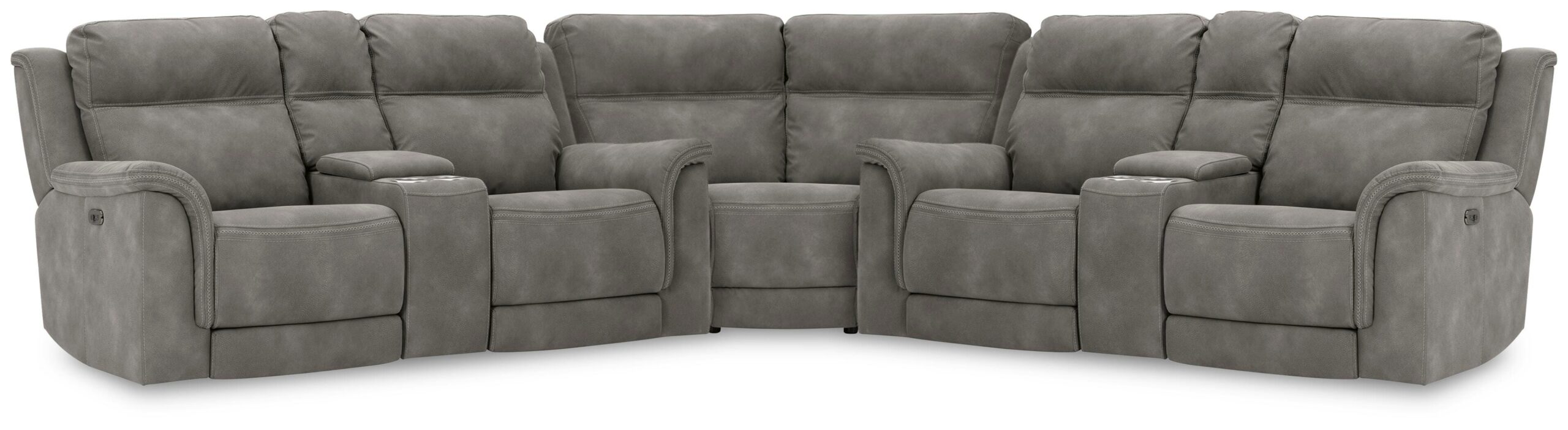 f38334752ba81aa0ebf6276c9b42b1e8 Next-Gen Durapella 3-Piece Power Reclining Sectional - Image 1